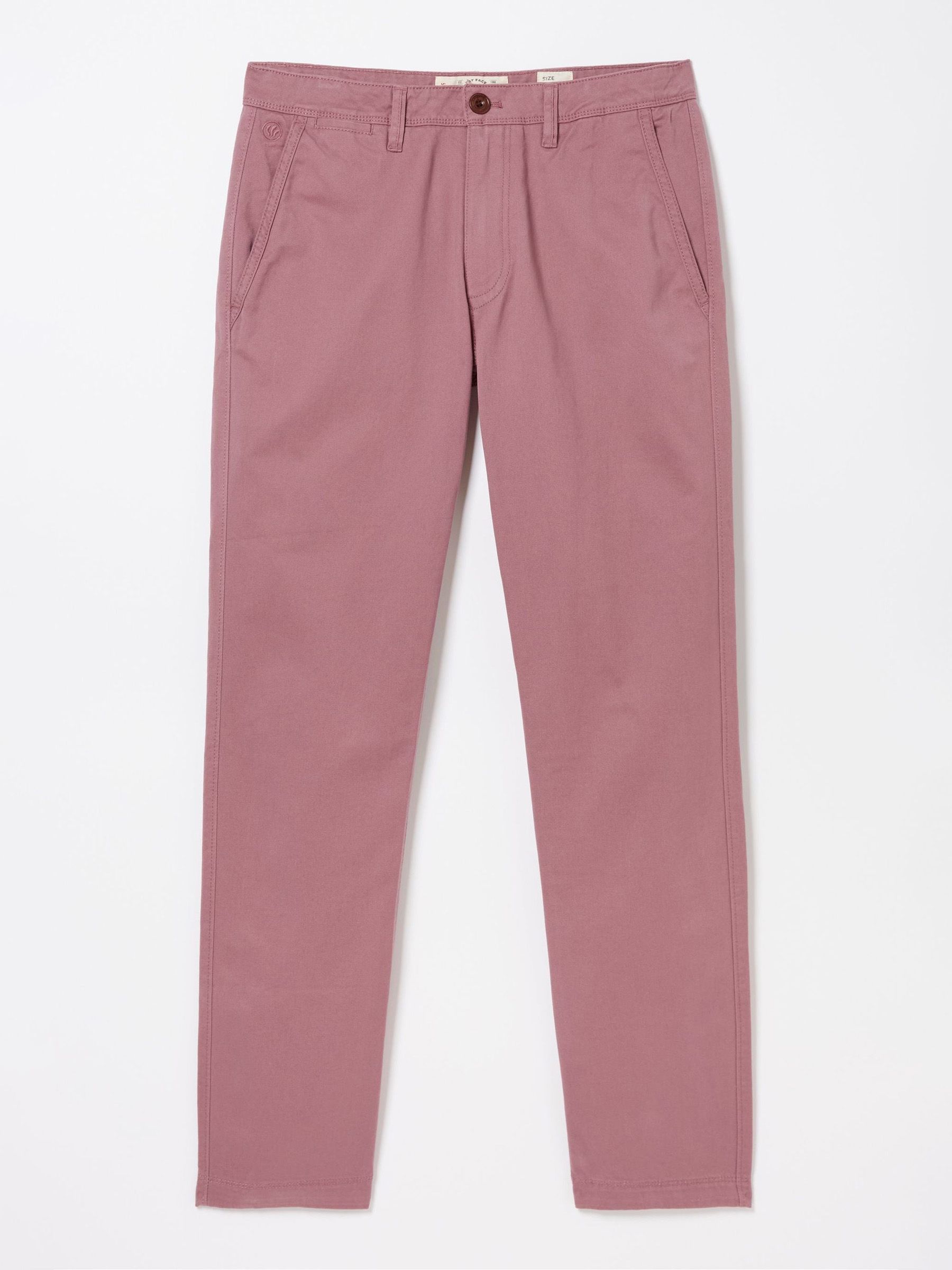 Pink Modern Coastal Chinos Trousers - Image 5 of 5
