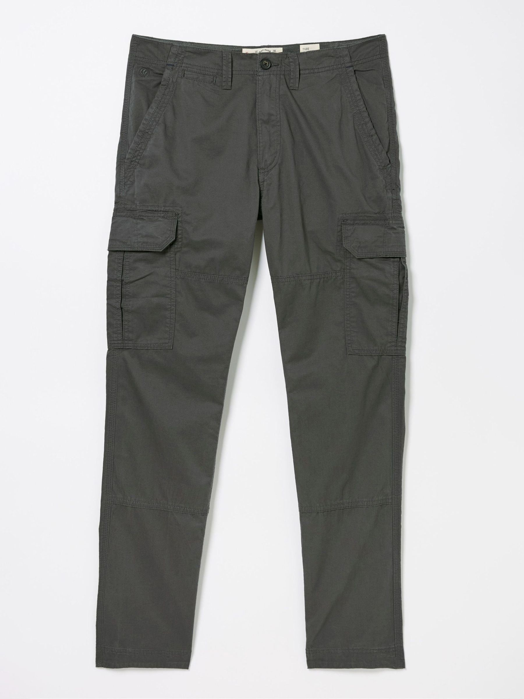 Corby Grey Straight Cargo Trousers - Image 4 of 4