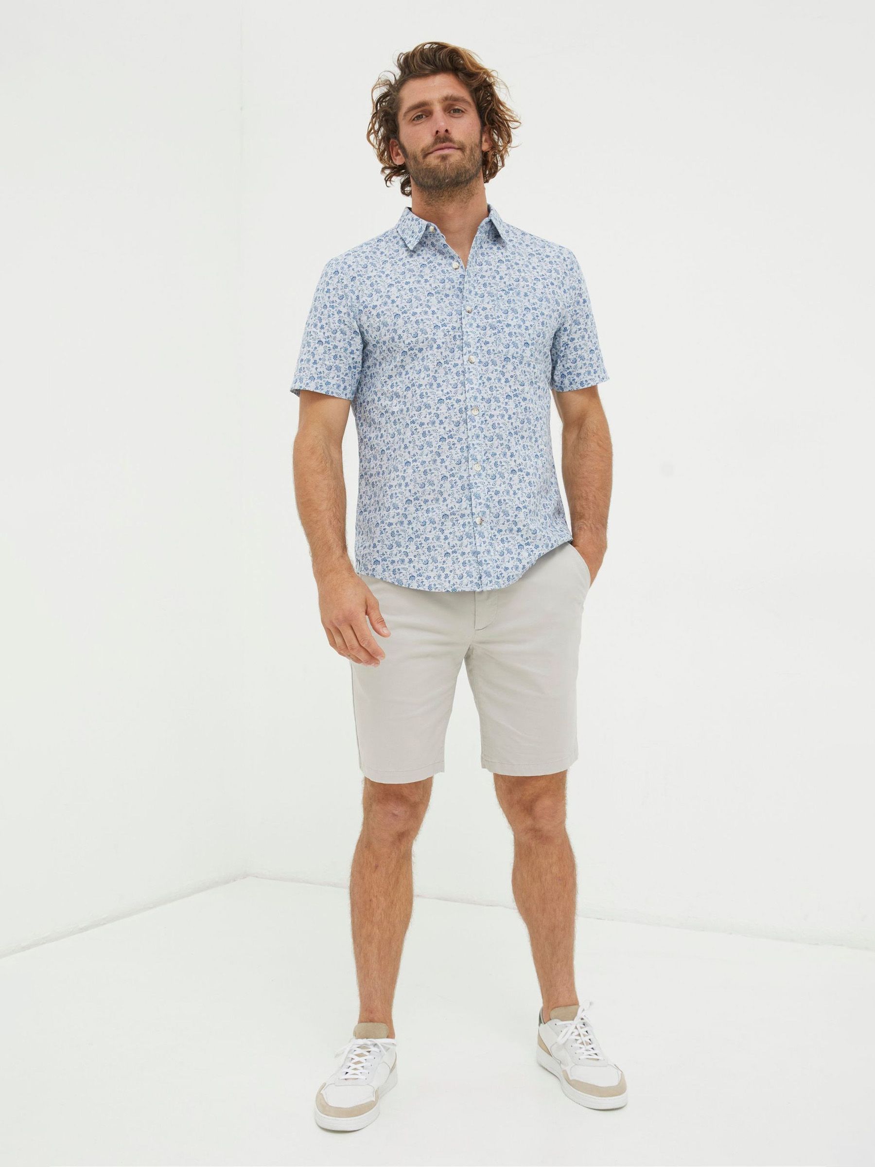 Grey Mawes Chinos Shorts - Image 1 of 4