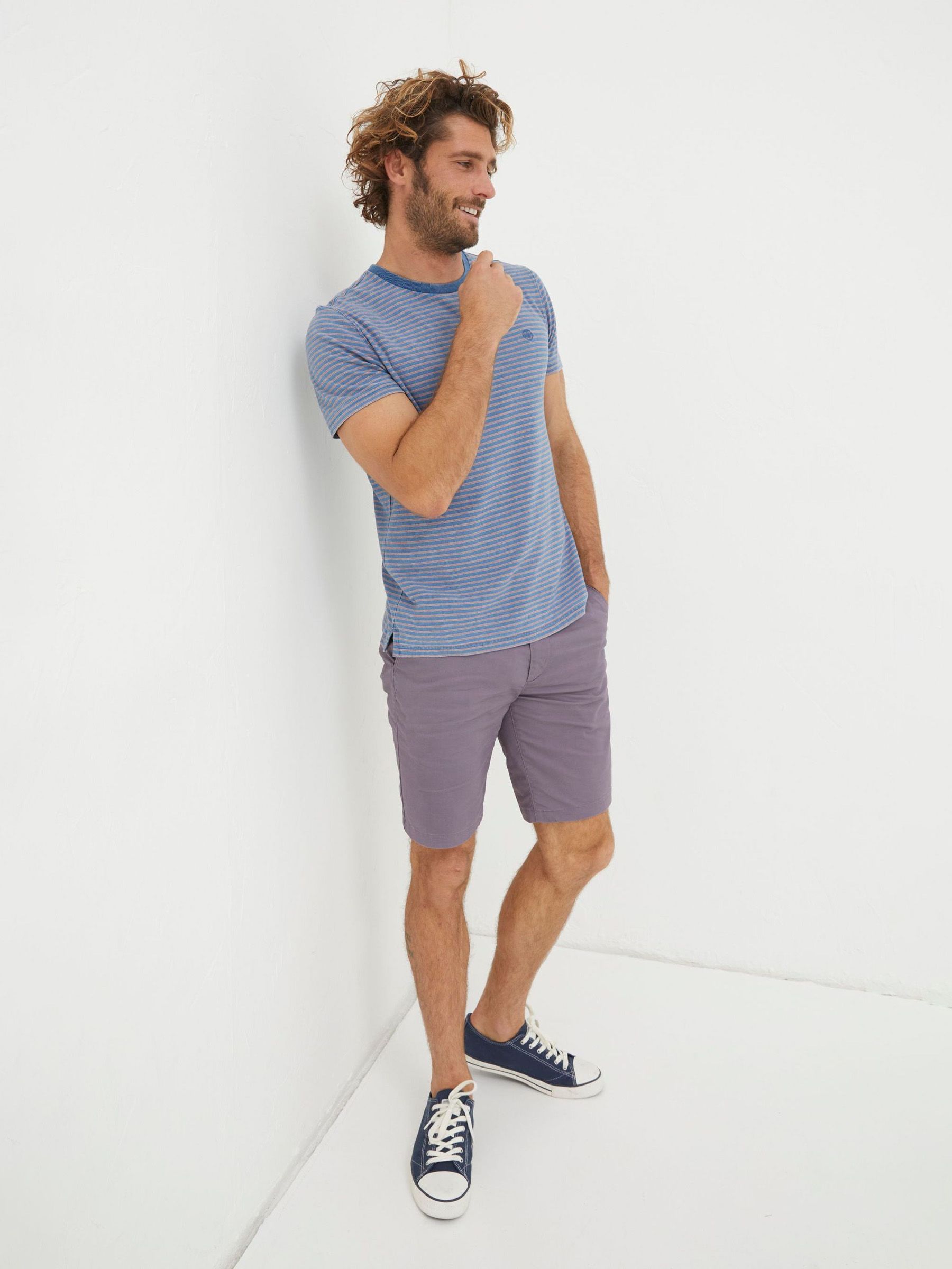 Purple Mawes Chinos Shorts - Image 1 of 5
