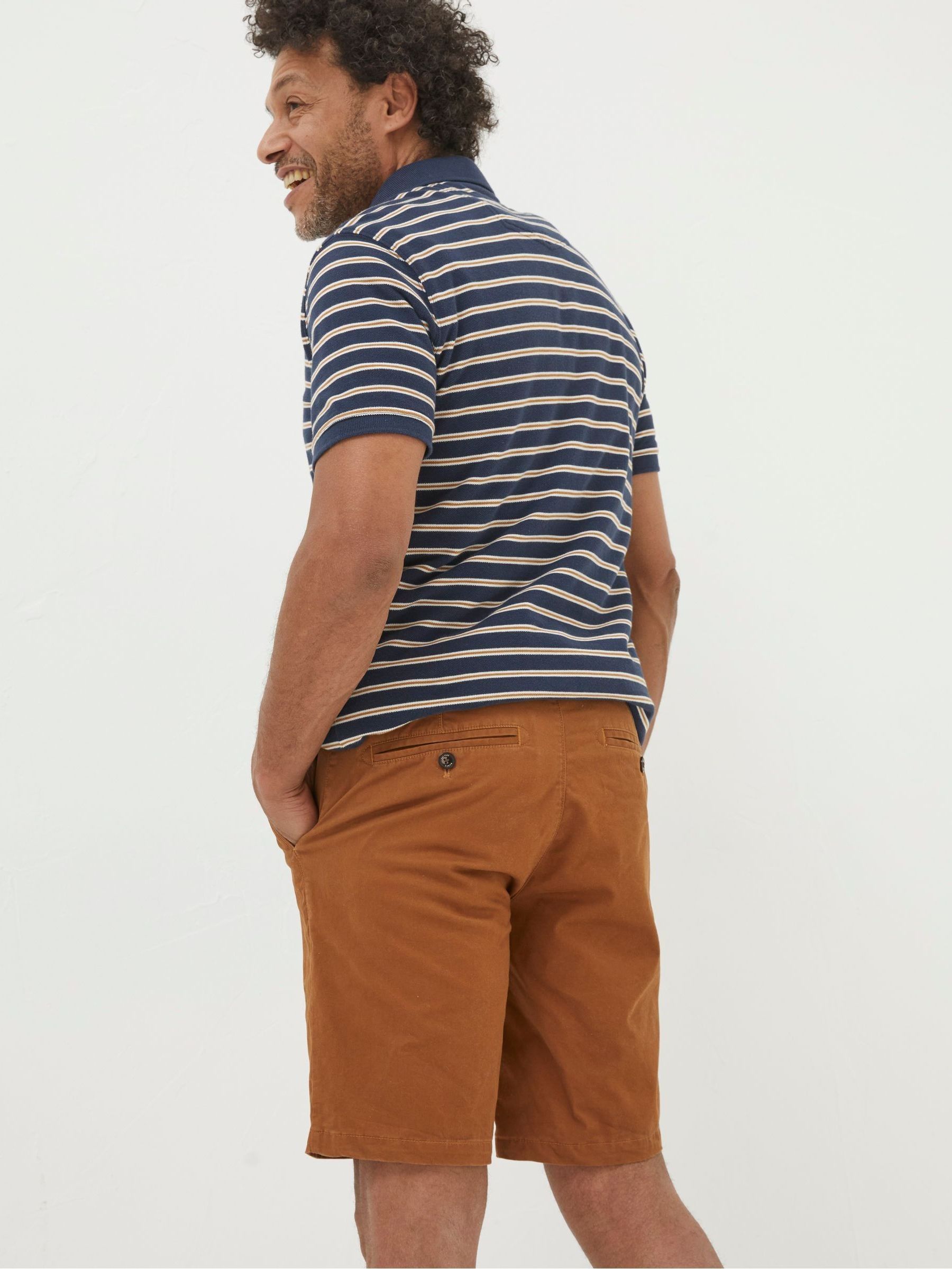 Brown Mawes Chinos Shorts - Image 2 of 4 Brown Mawes Chinos Shorts - Image 2 of 4