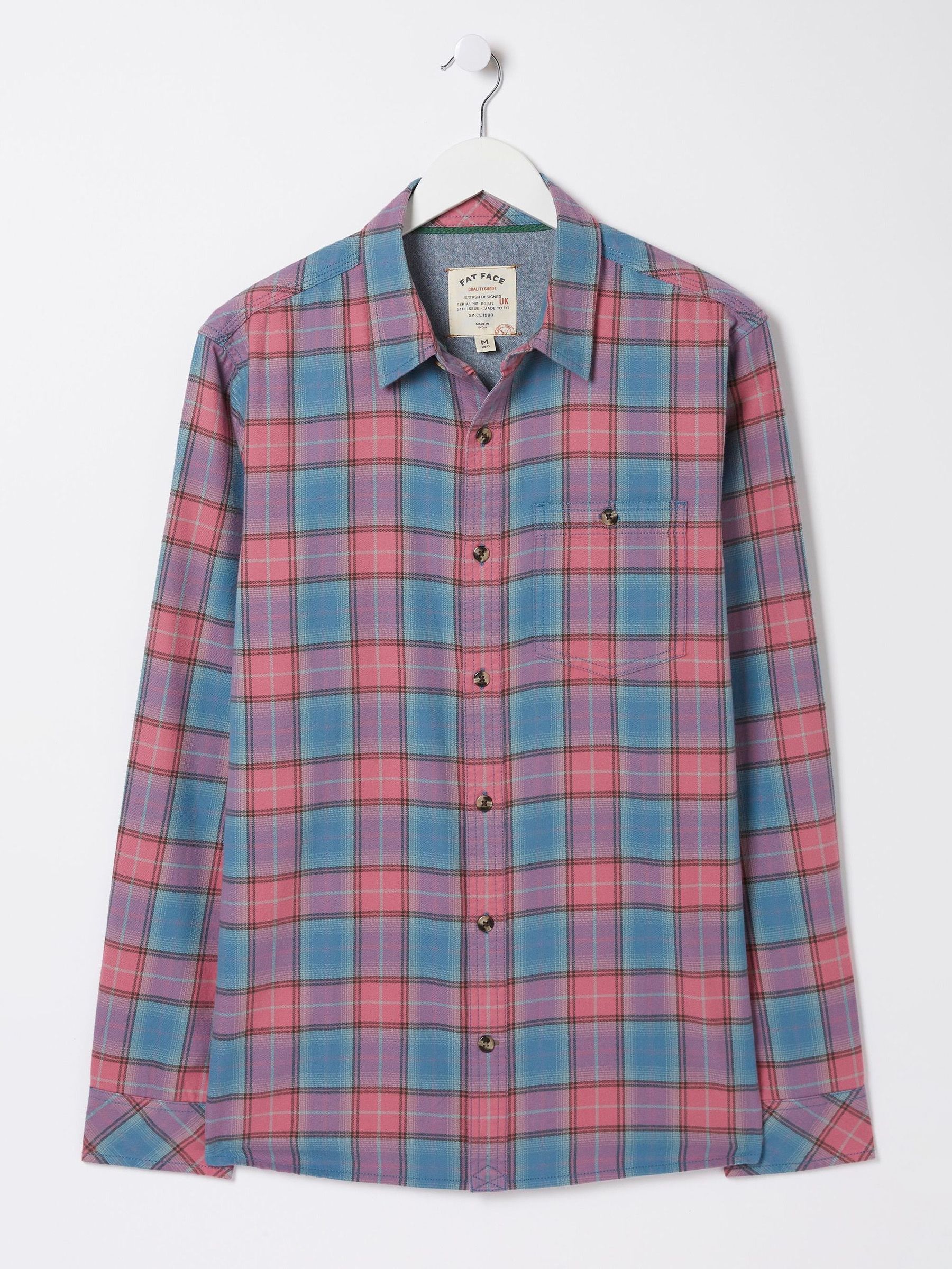 Pink Bibury Check Shirt - Image 5 of 5