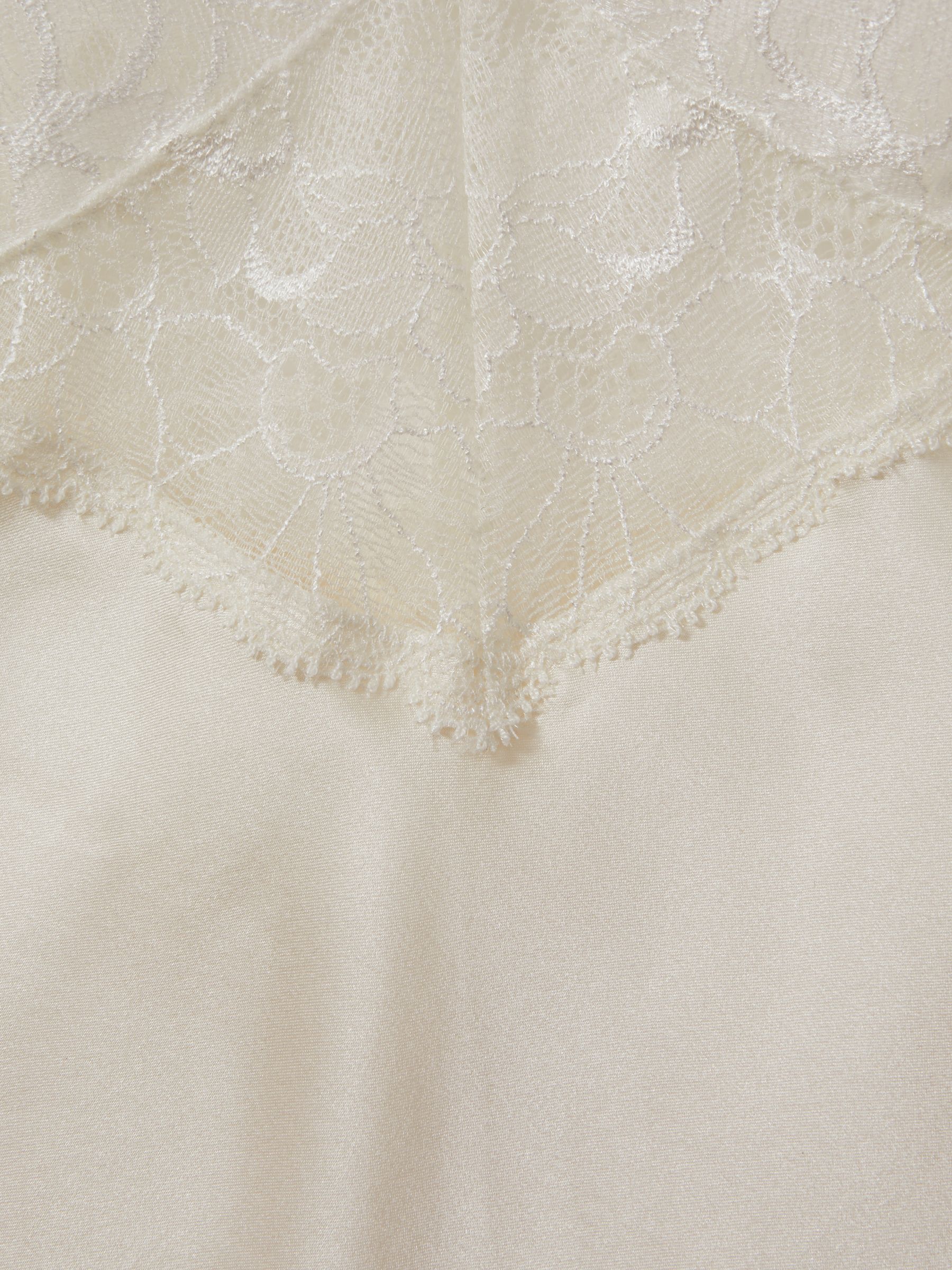 Calvin Klein Silk Chemise in Ivory - Image 2 of 2