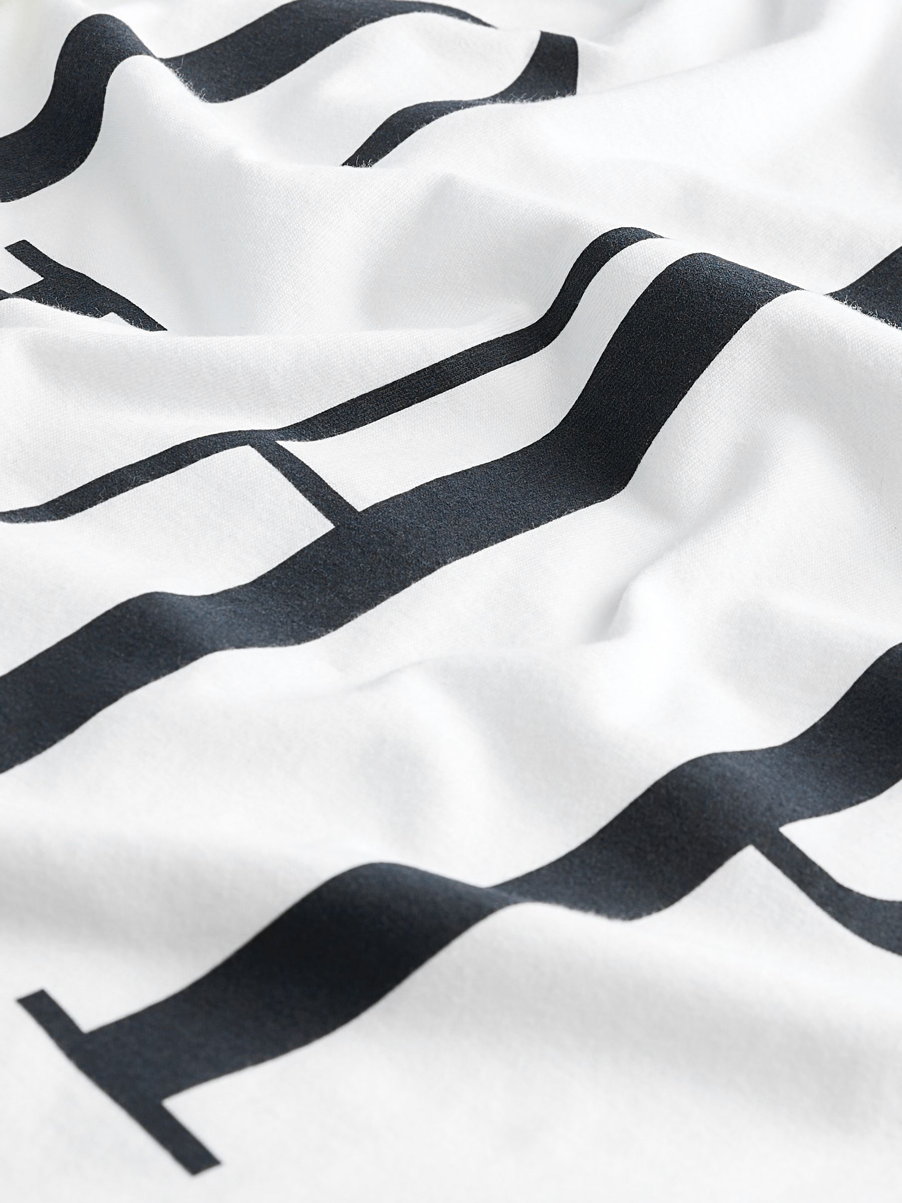 White Everyday Logo 100% Cotton Crew Neck Short Sleeve T-Shirt - Image 7 of 7