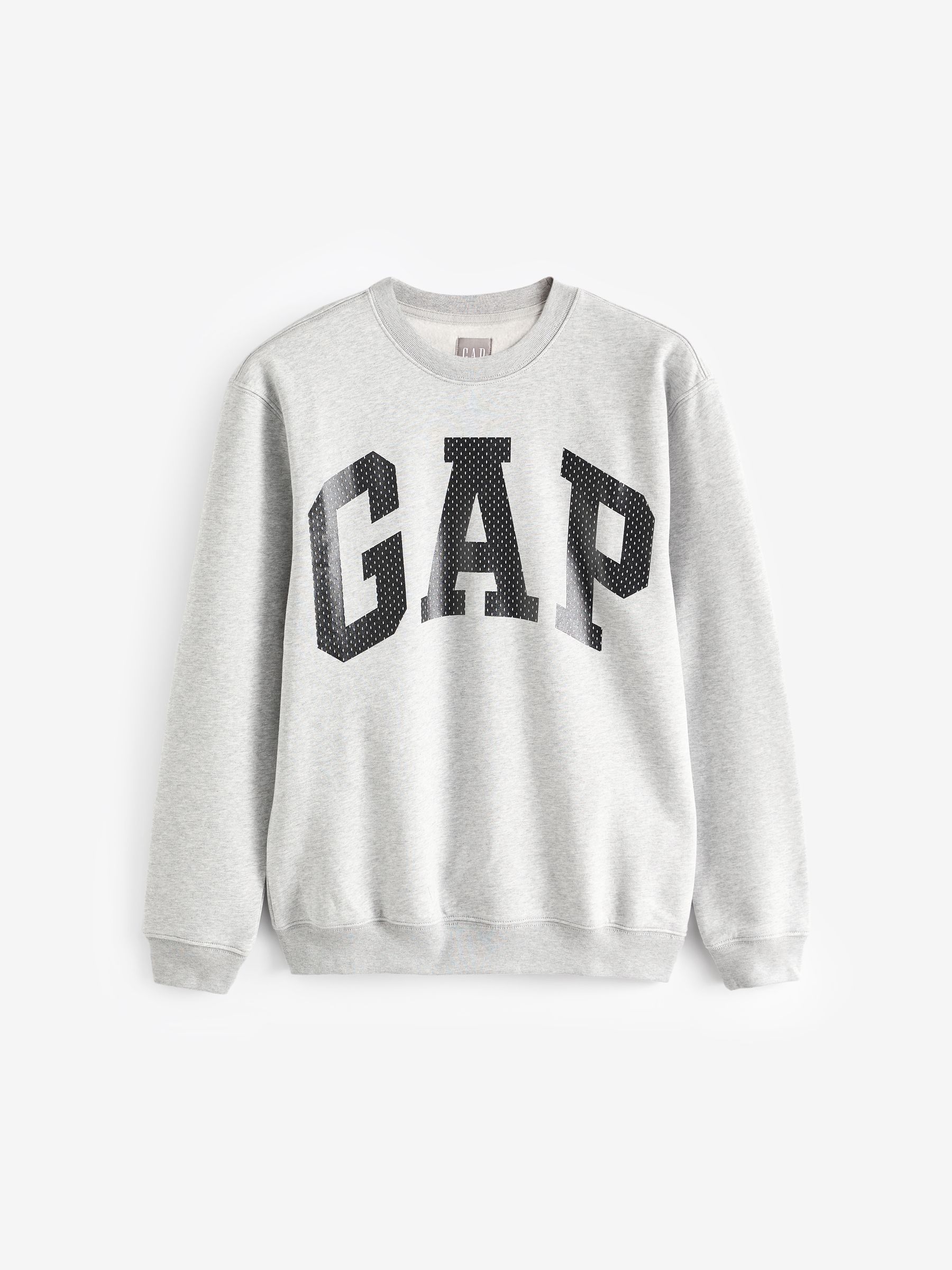 Grey Logo Graphic  Crew Neck Sweatshirt - Image 1 of 3