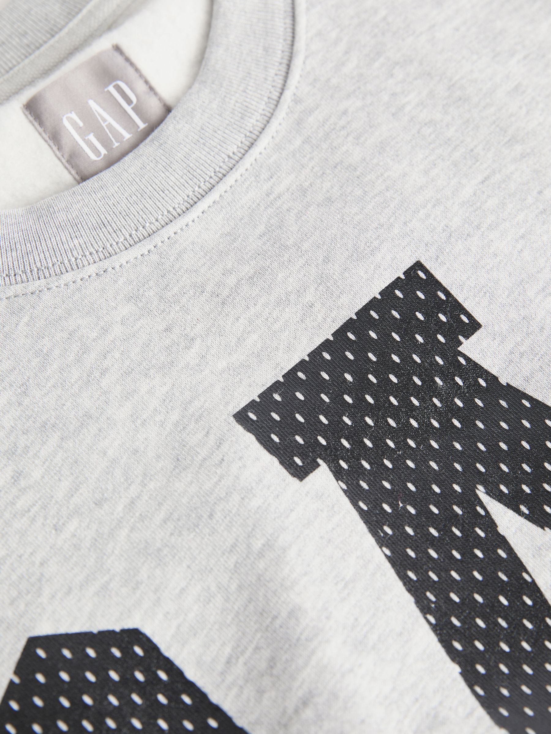 Grey Logo Graphic  Crew Neck Sweatshirt - Image 3 of 3