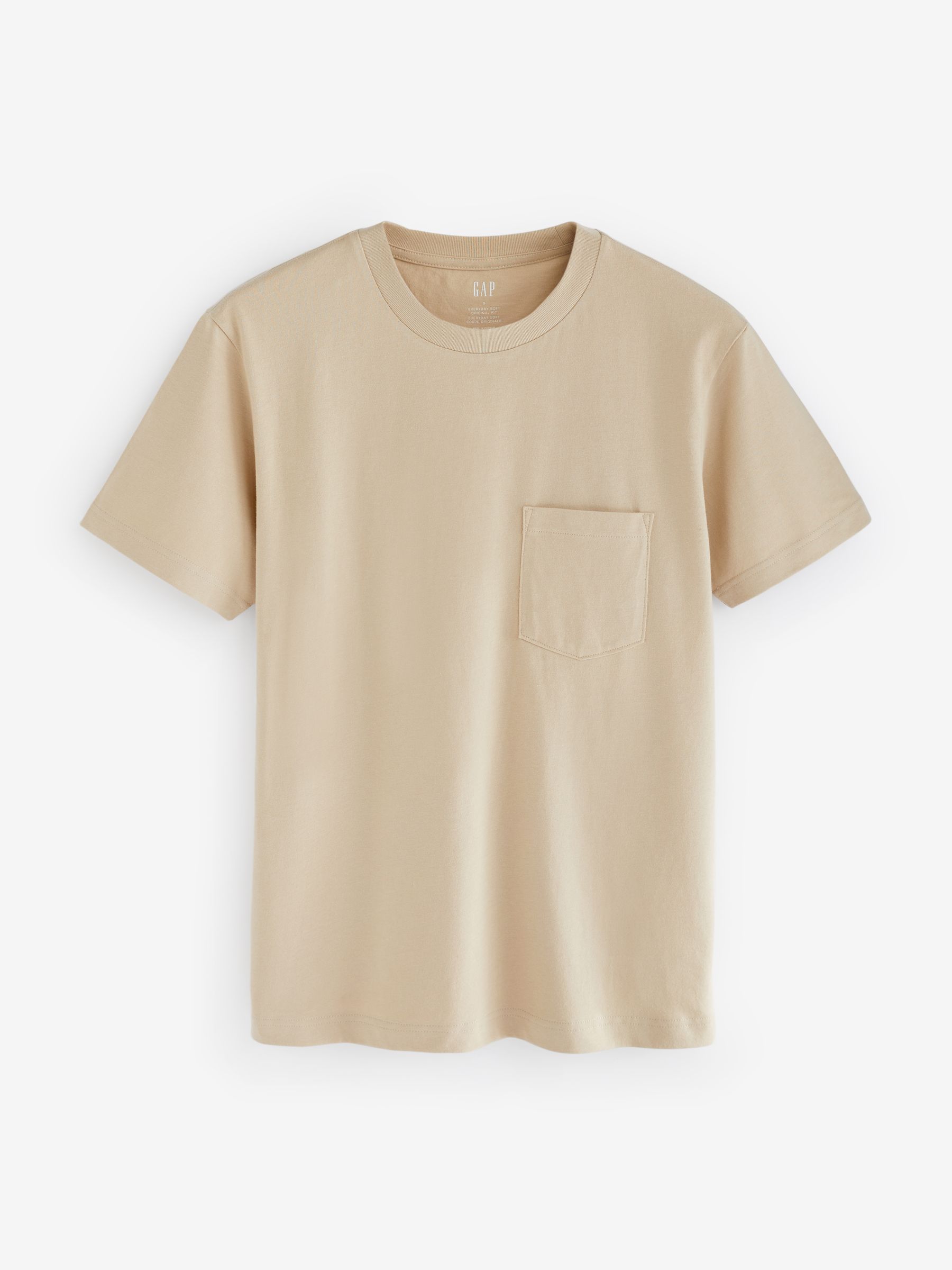 Natural Original Pocket Short Sleeve Crew Neck T-Shirt - Image 2 of 4