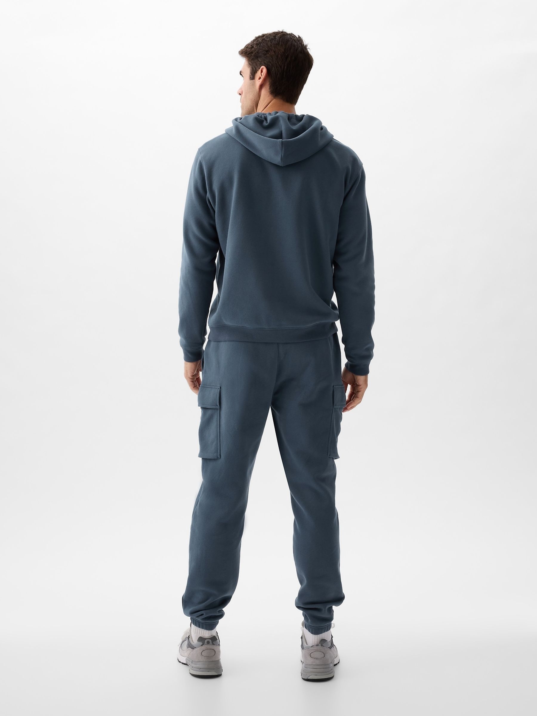 Blue Relaxed Vintage Soft Cargo Joggers - Image 2 of 3