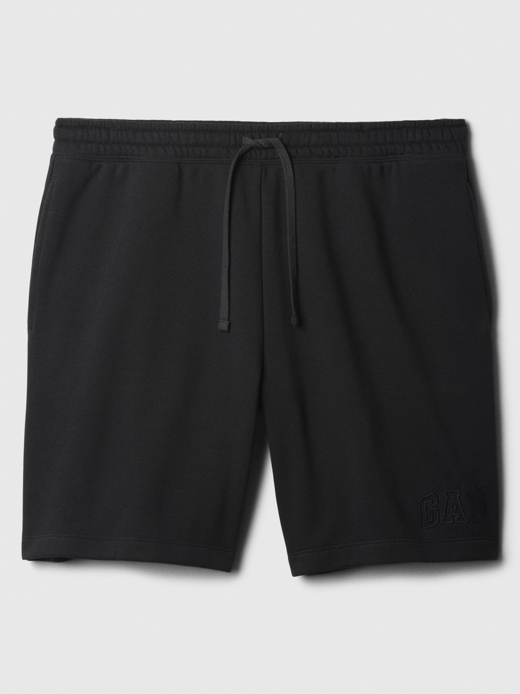 Black Pull On Logo Shorts - Image 3 of 4