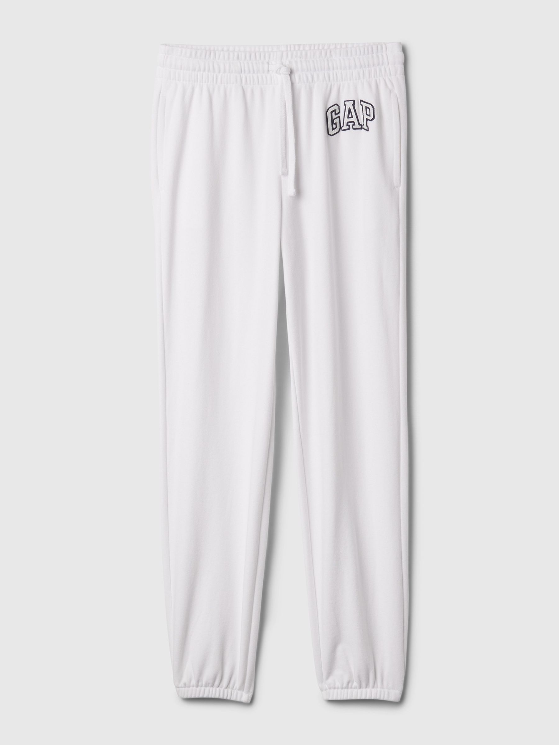White Logo Soft Joggers - Image 3 of 3