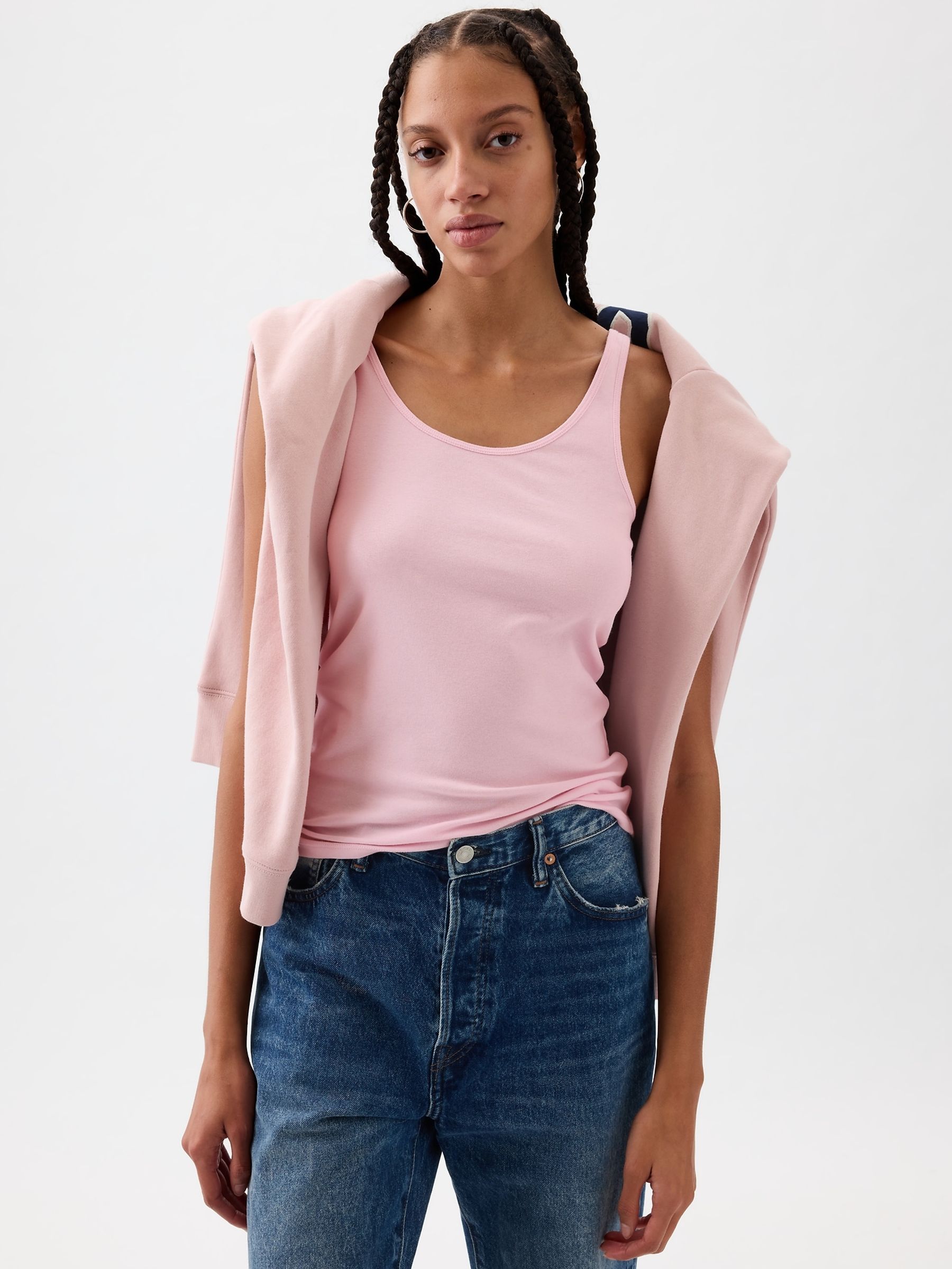 Pink Favourite Scoop Neck Vest - Image 1 of 1