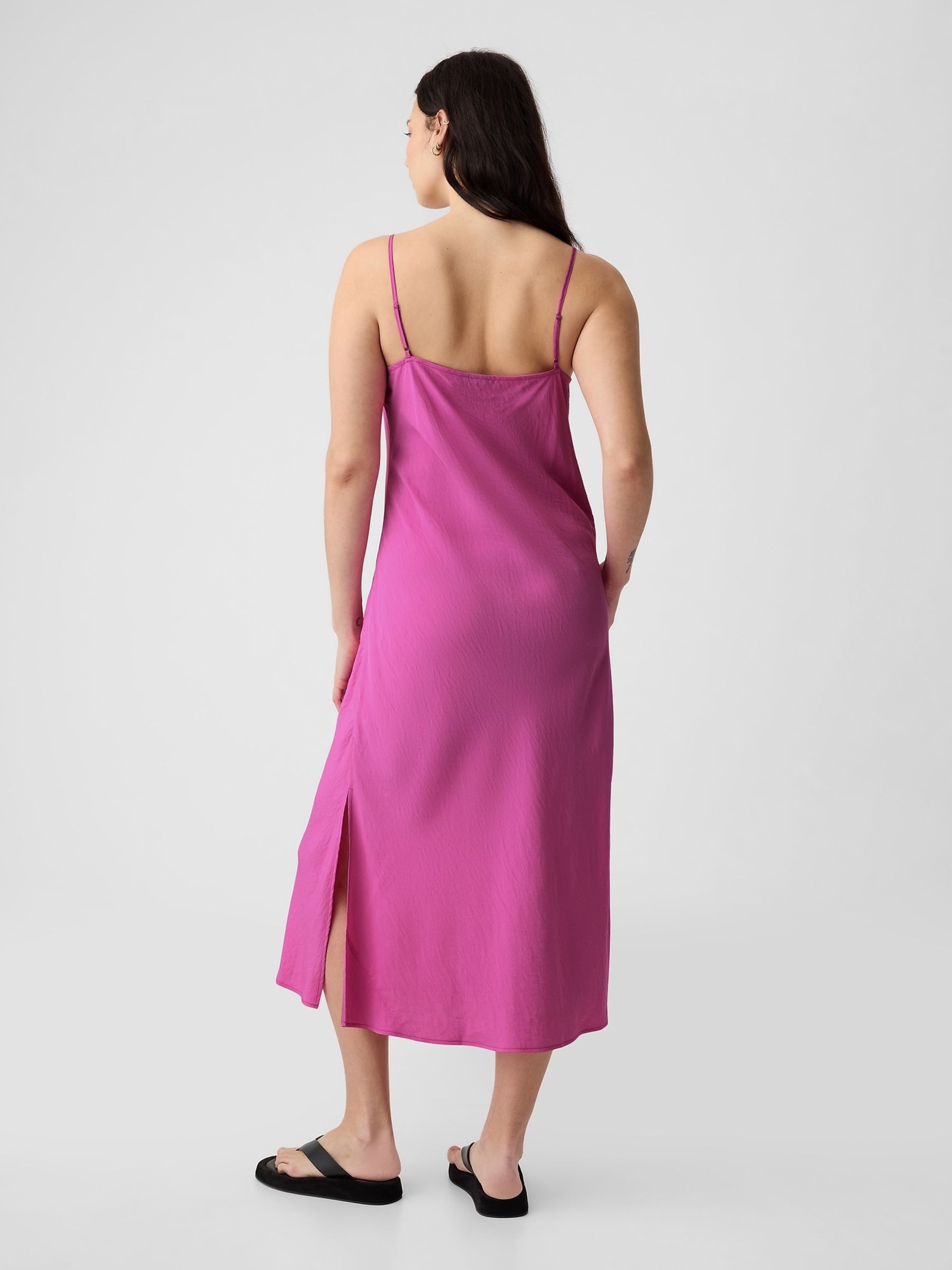 Pink Slip Midi Dress - Image 2 of 4