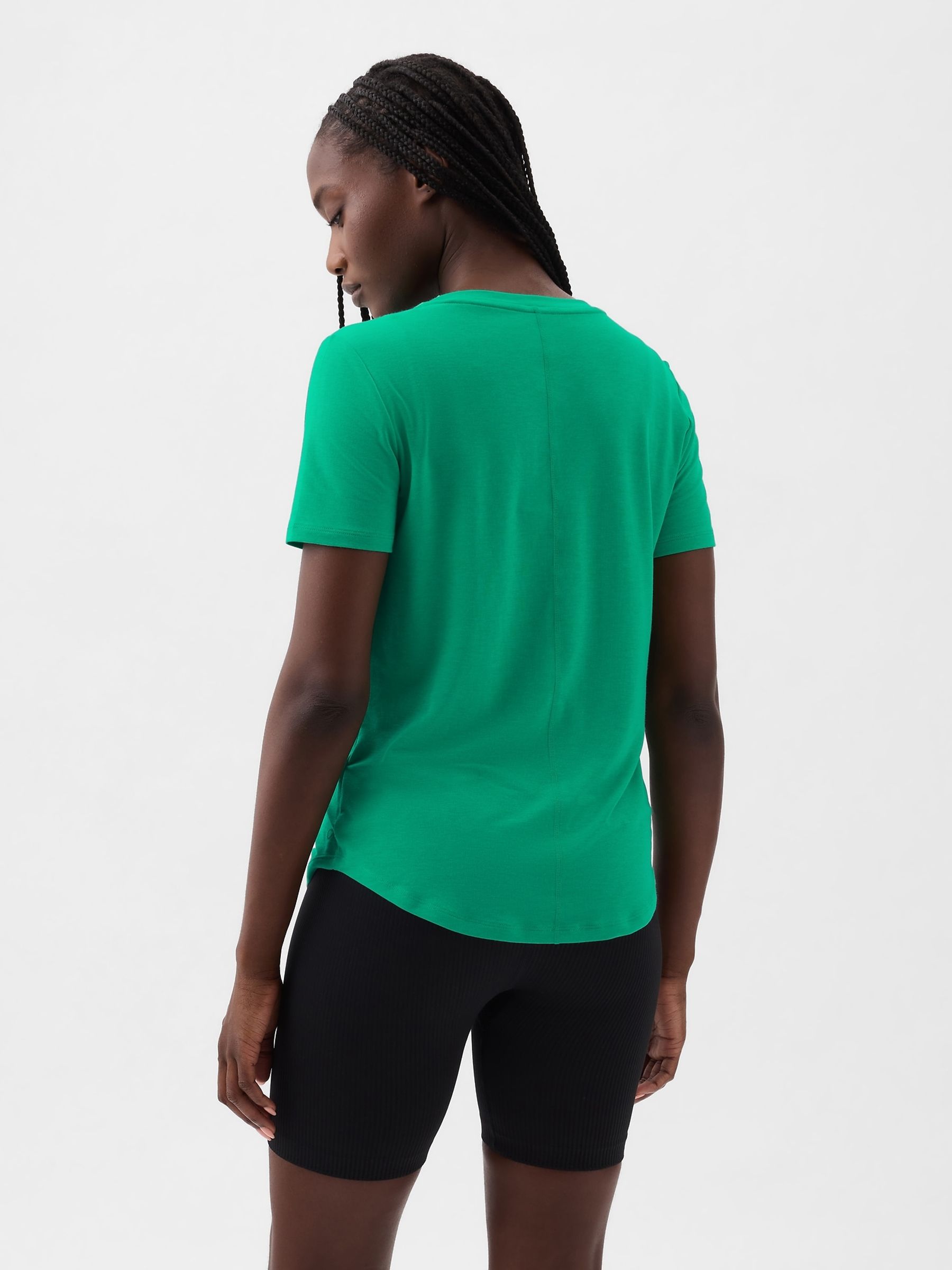 Green Breathe Short Sleeve Crew Neck T-Shirt - Image 2 of 4