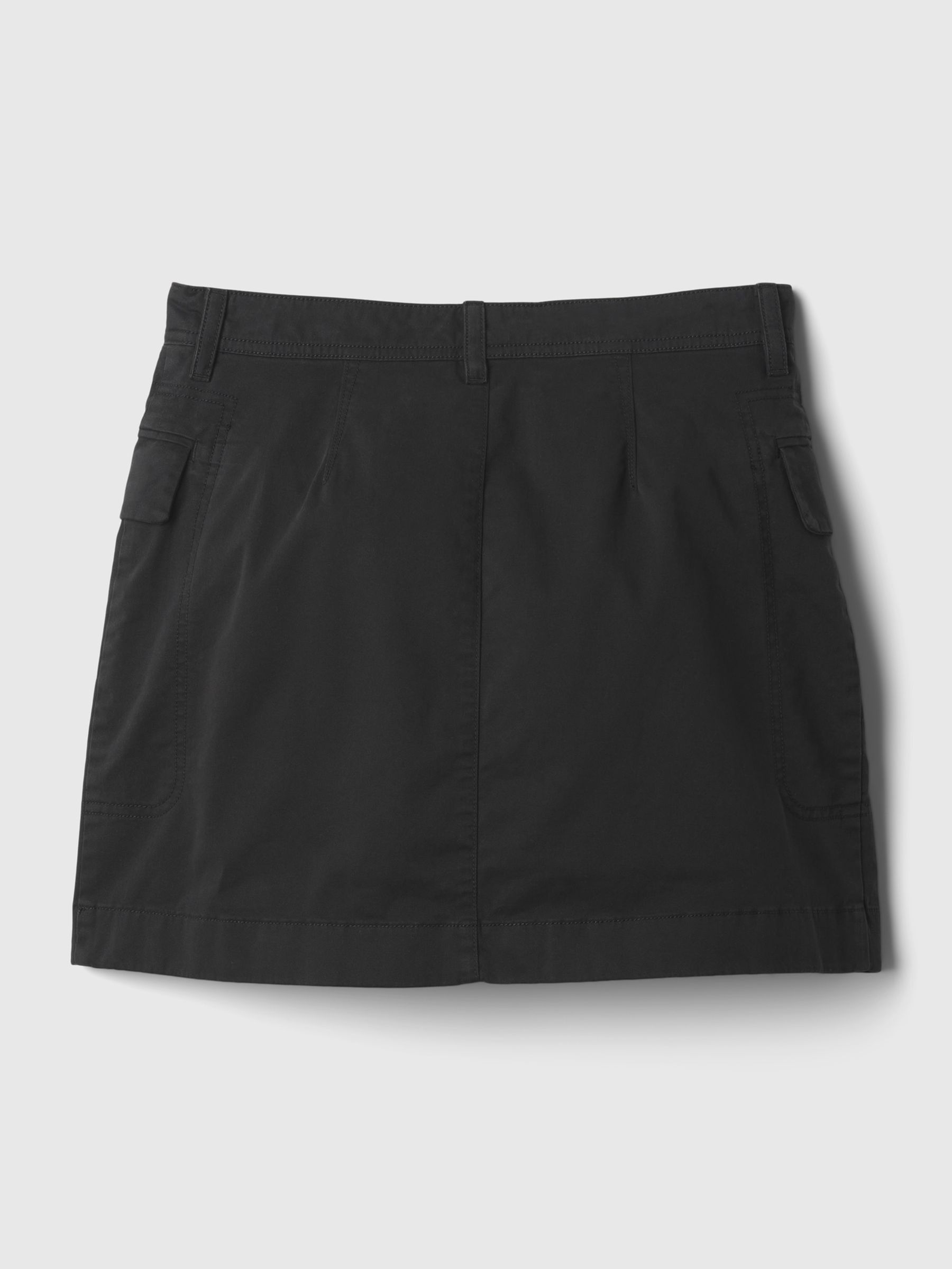 Black Cargo Mini Skirt - Image 5 of 5