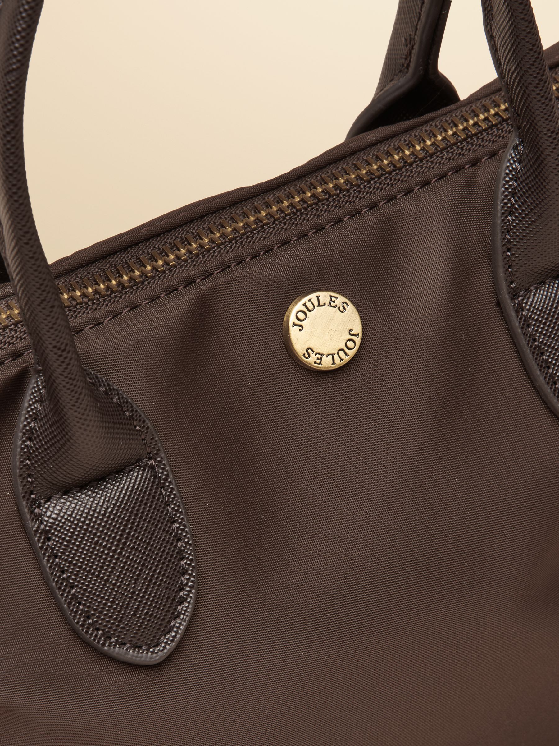 Mini Chocolate Brown Crossbody Handbag - Image 7 of 9