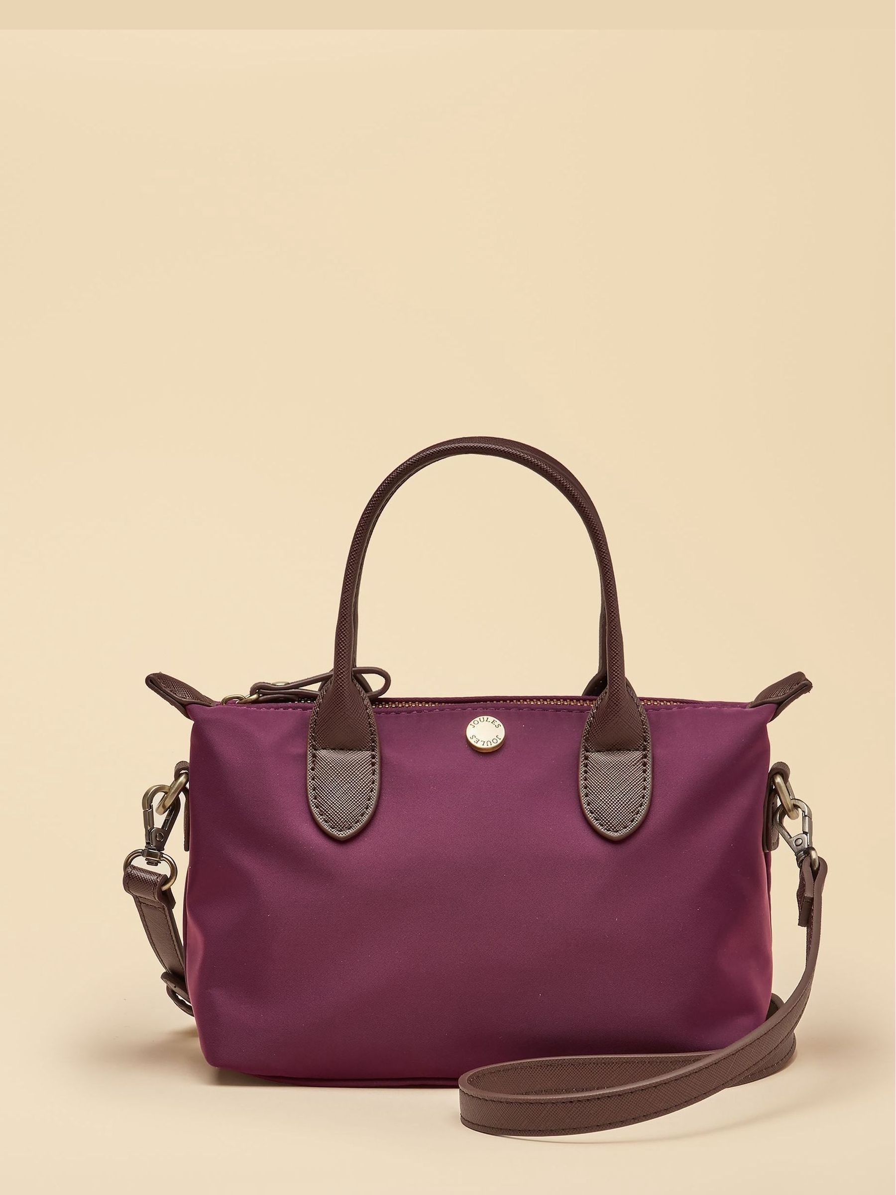 Mini Berry Red Crossbody Handbag - Image 1 of 7 Mini Berry Red Crossbody Handbag - Image 1 of 7