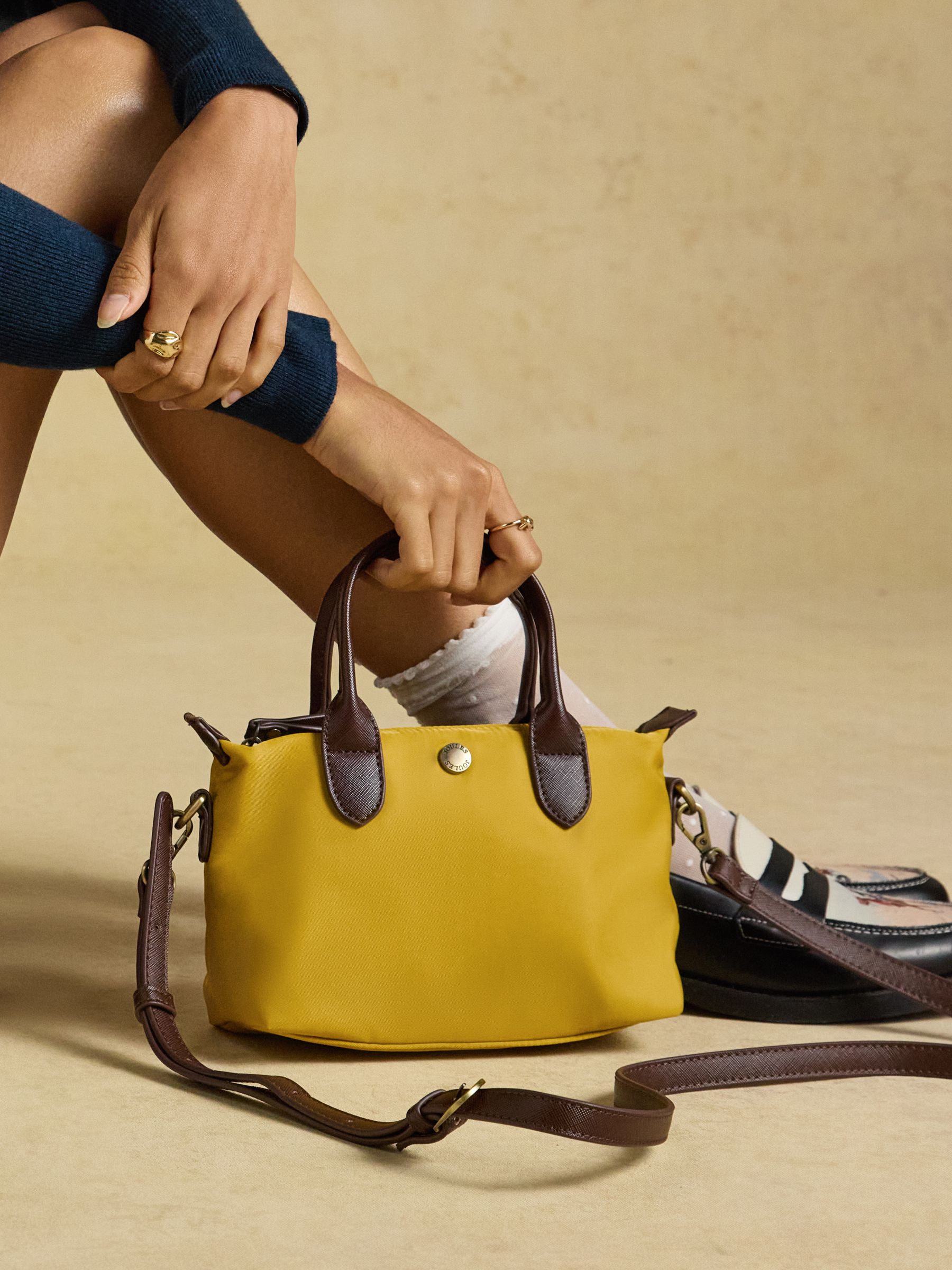 Mini Yellow Crossbody Handbag - Image 3 of 10