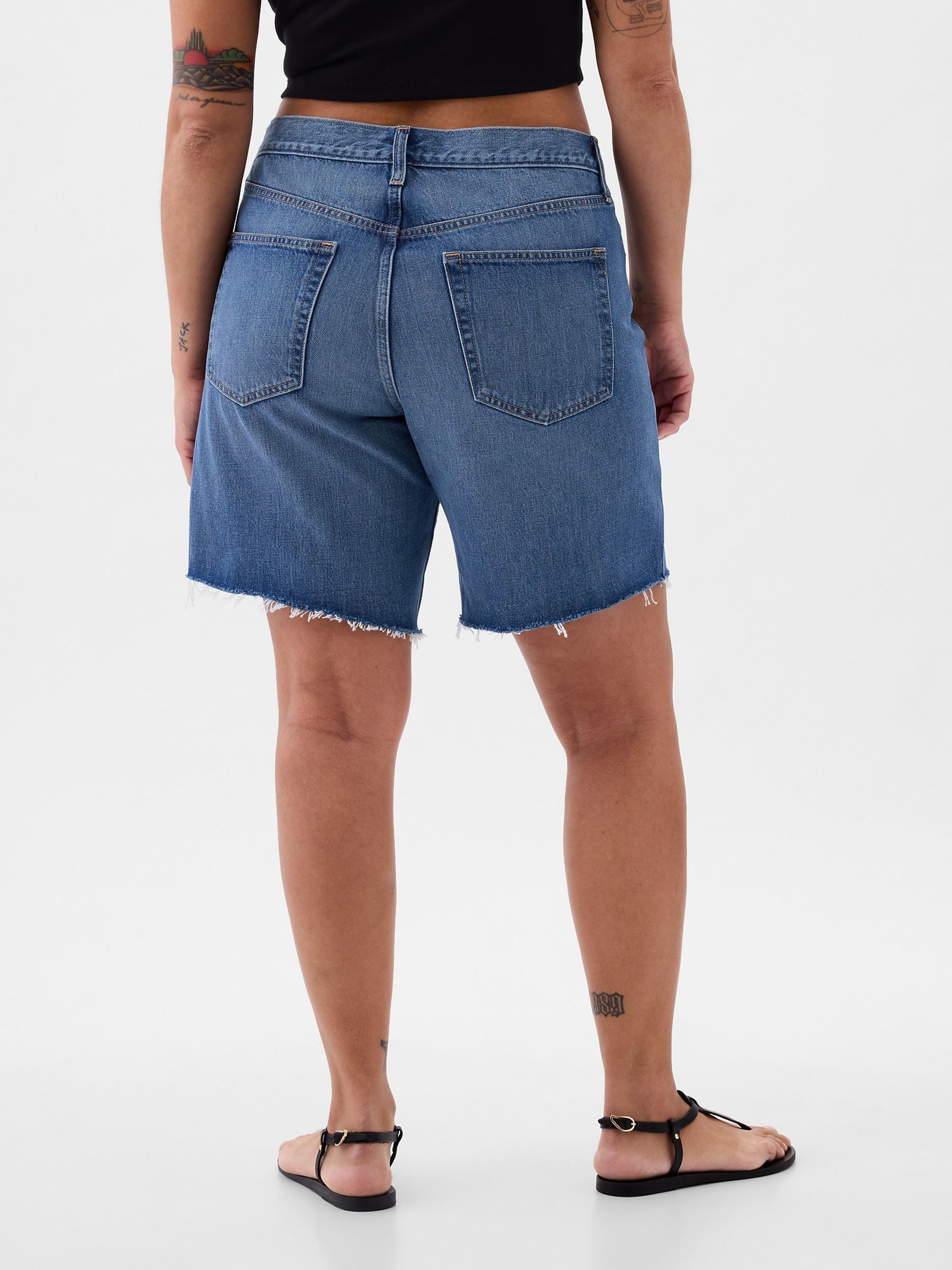 Blue Loose Bermuda Short - Image 2 of 8