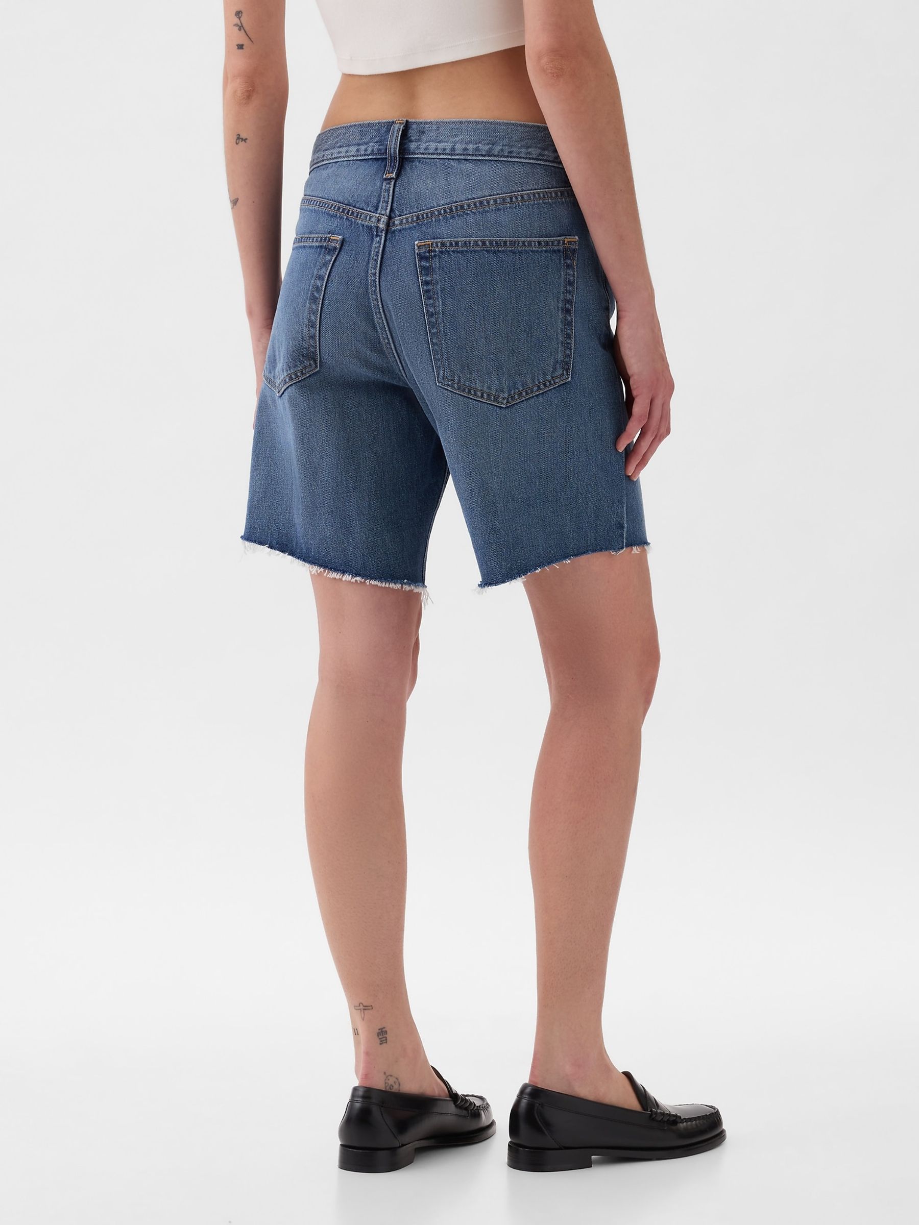 Blue Loose Bermuda Short - Image 5 of 8