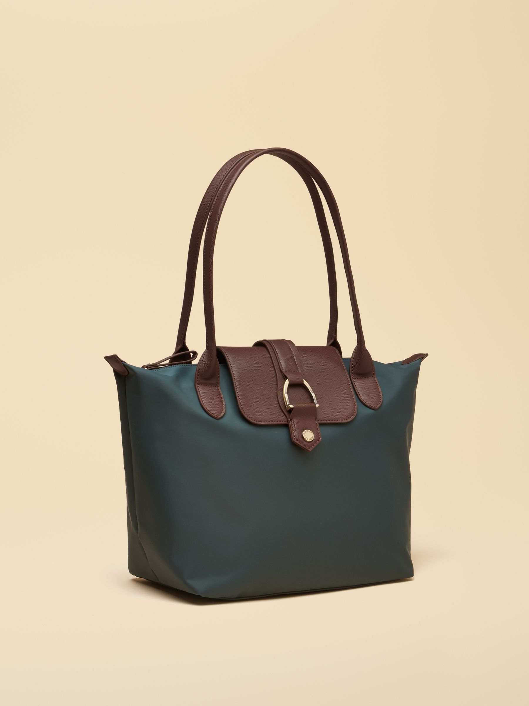 Edie Green Zip Top Shopper Bag - Image 6 of 8