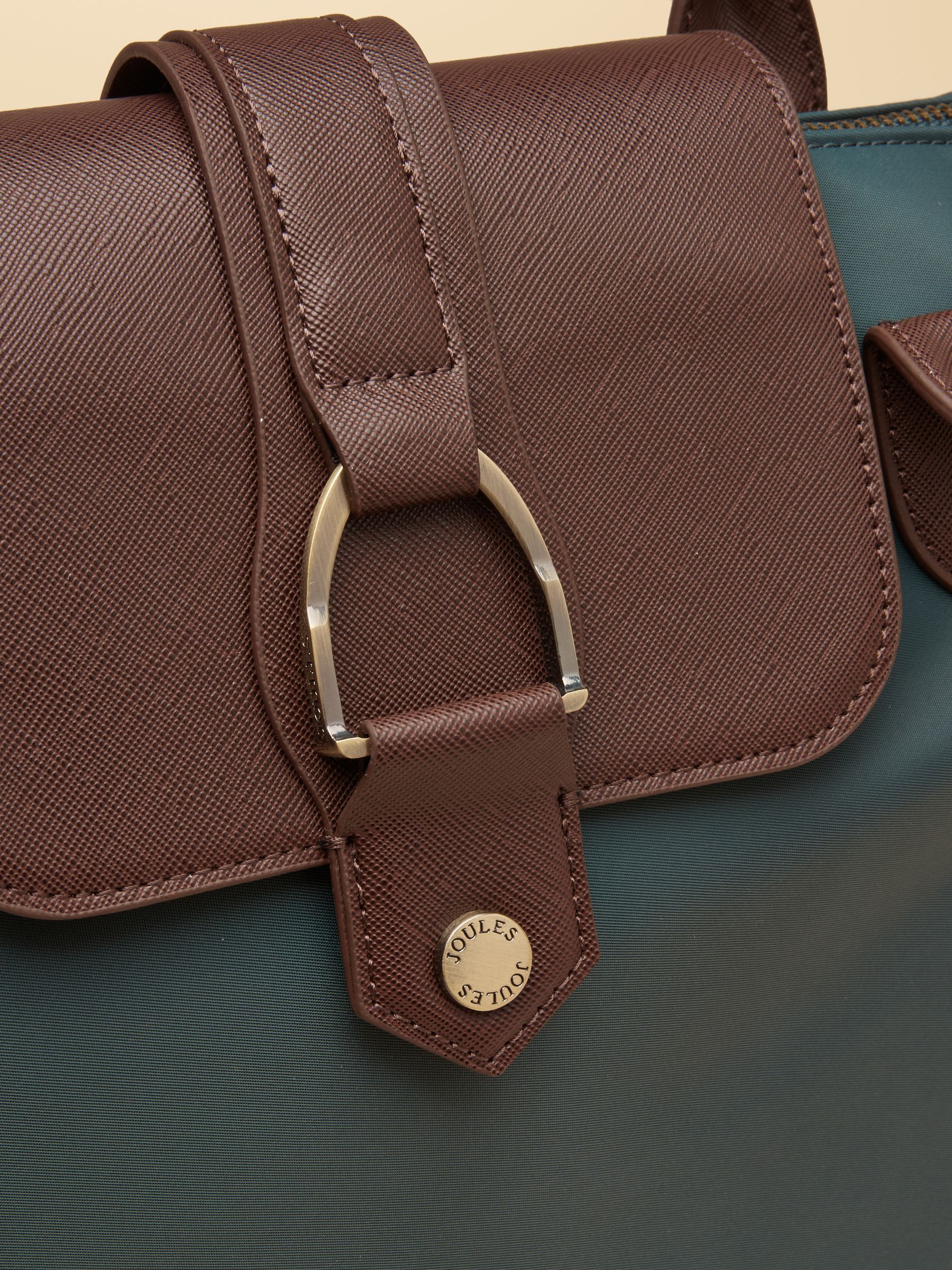 Edie Green Zip Top Shopper Bag - Image 7 of 8