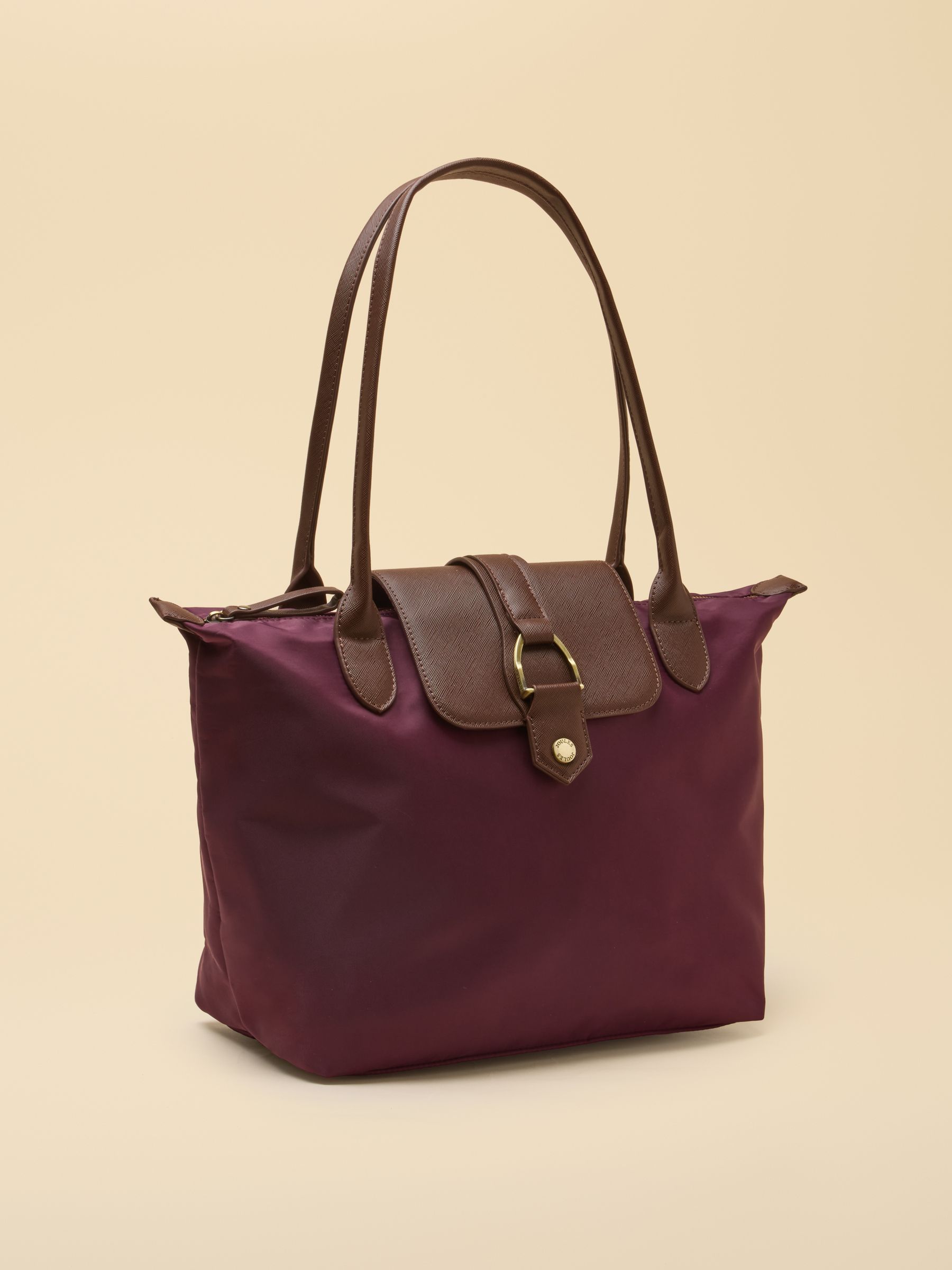 Edie Port Red Zip Top Shopper Bag - Image 8 of 9