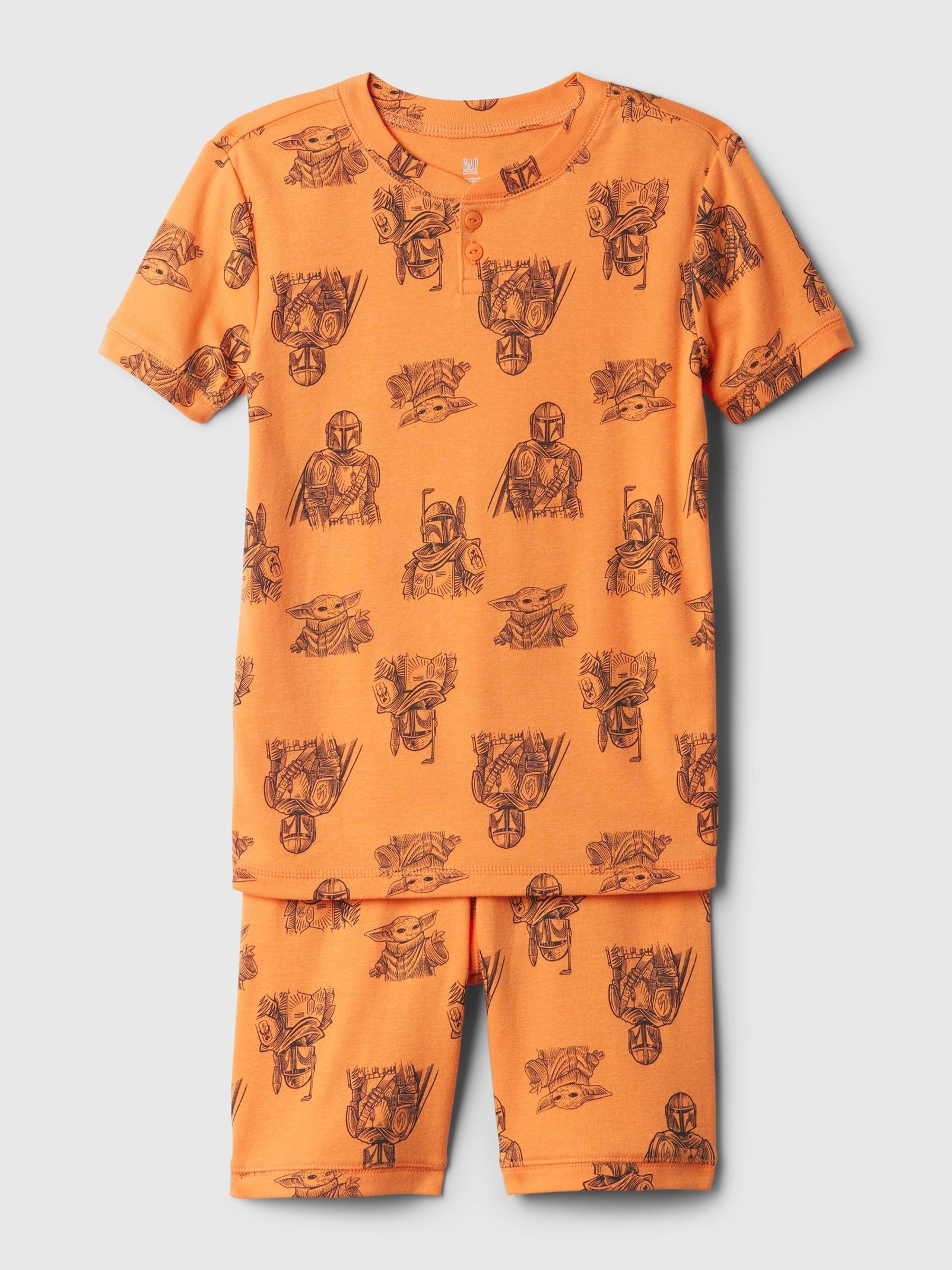 Orange Star Wars Organic Cotton Pyjama Set (4-13yrs) - Image 1 of 1