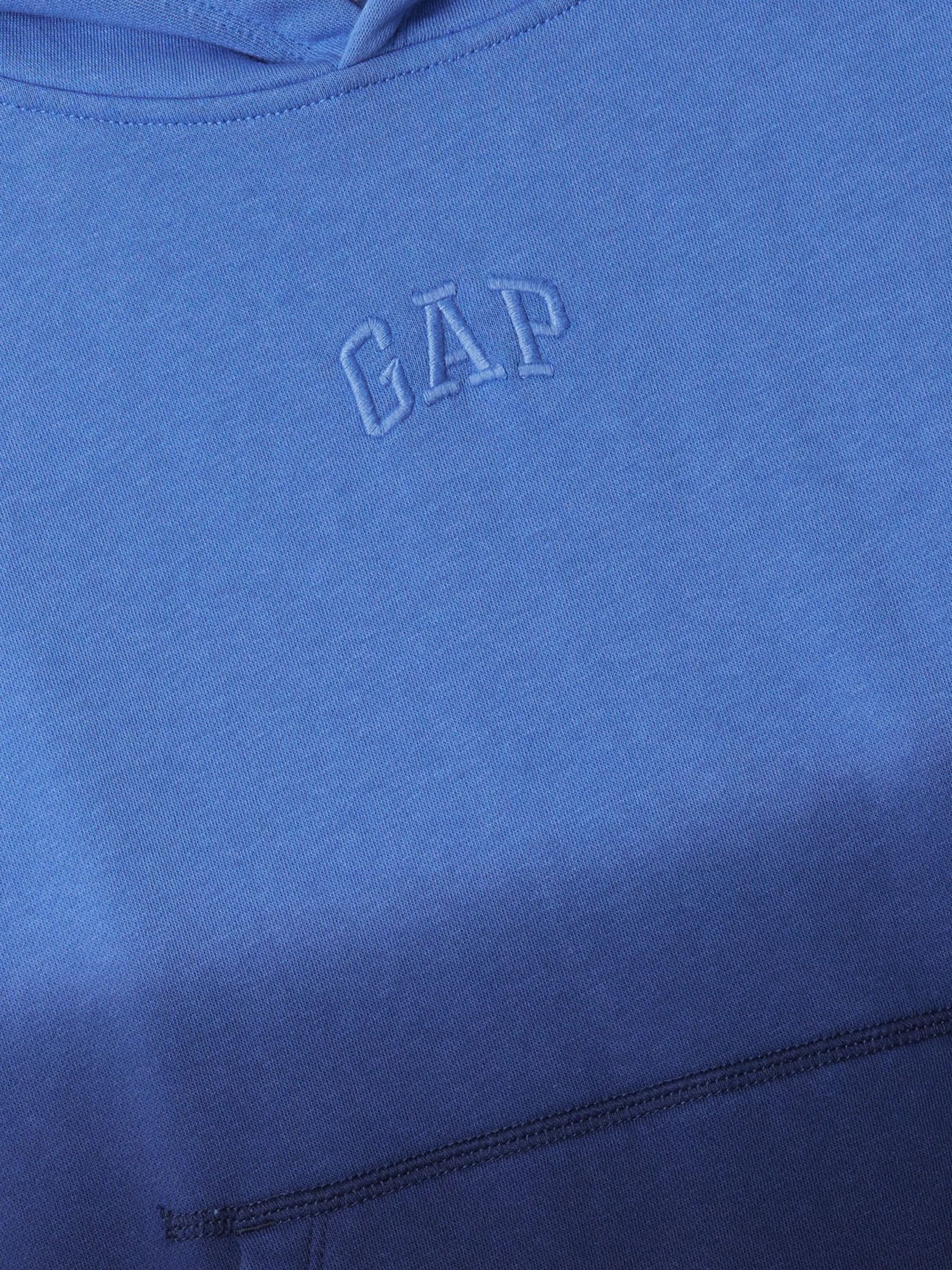 Blue Relaxed Logo Hoodie (4-13yrs) - Image 5 of 5