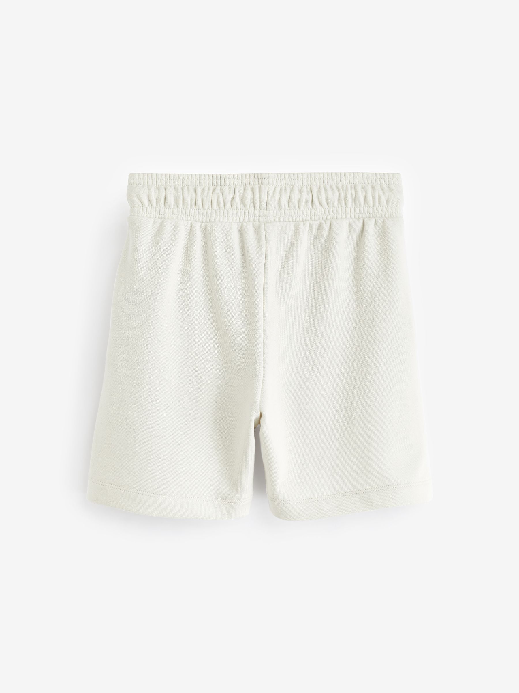 White Pull On Logo Jogger Shorts (4-13yrs) - Image 6 of 6