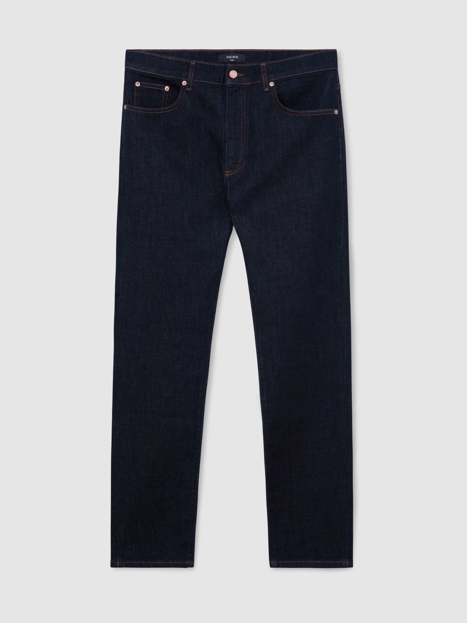 Comfort-Stretch Slim-Fit Jeans in Rinse Wash - Image 2 of 7