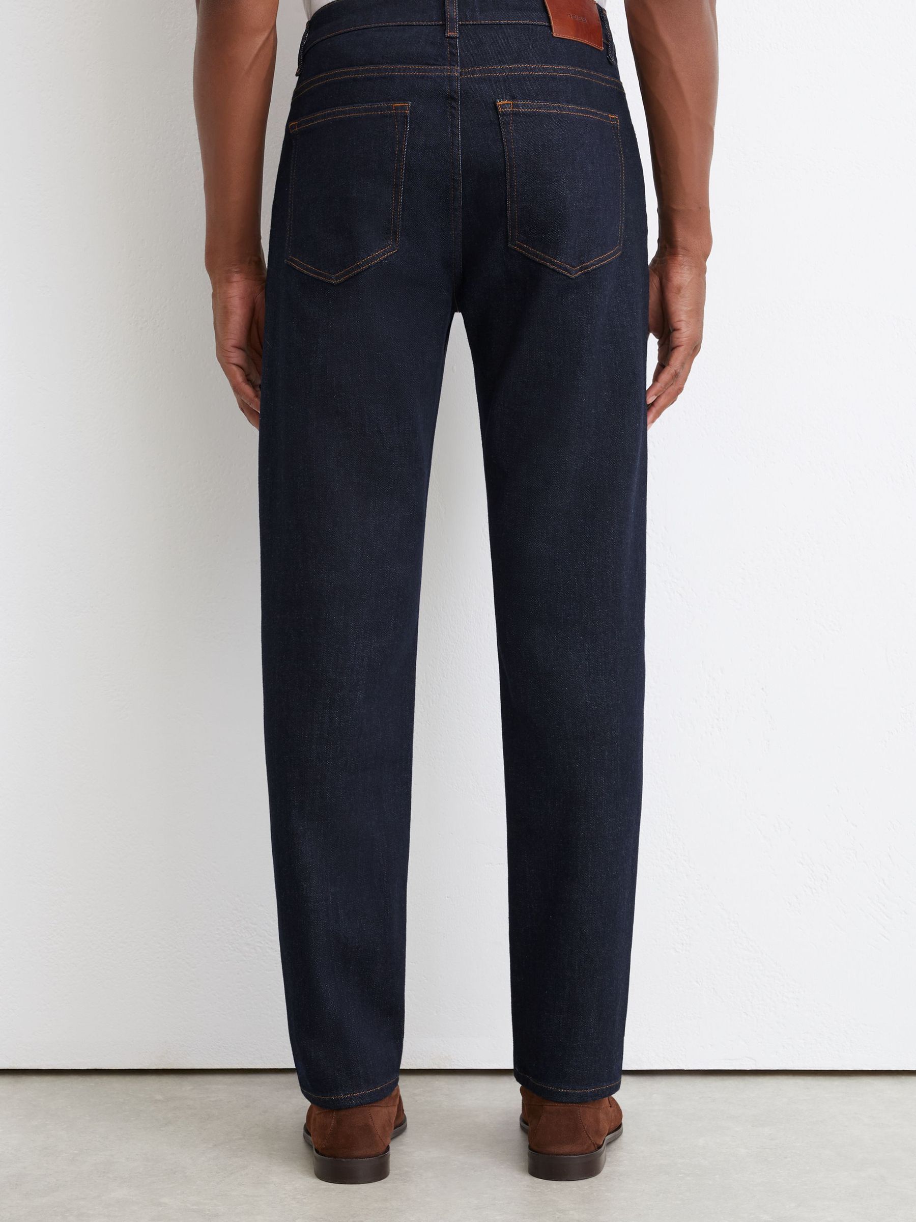 Comfort-Stretch Slim-Fit Jeans in Rinse Wash - Image 6 of 7