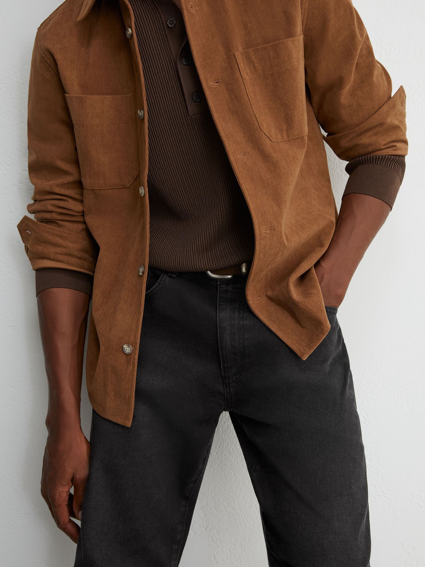 Slim-Fit Jeans in Black - Image 4 de 8