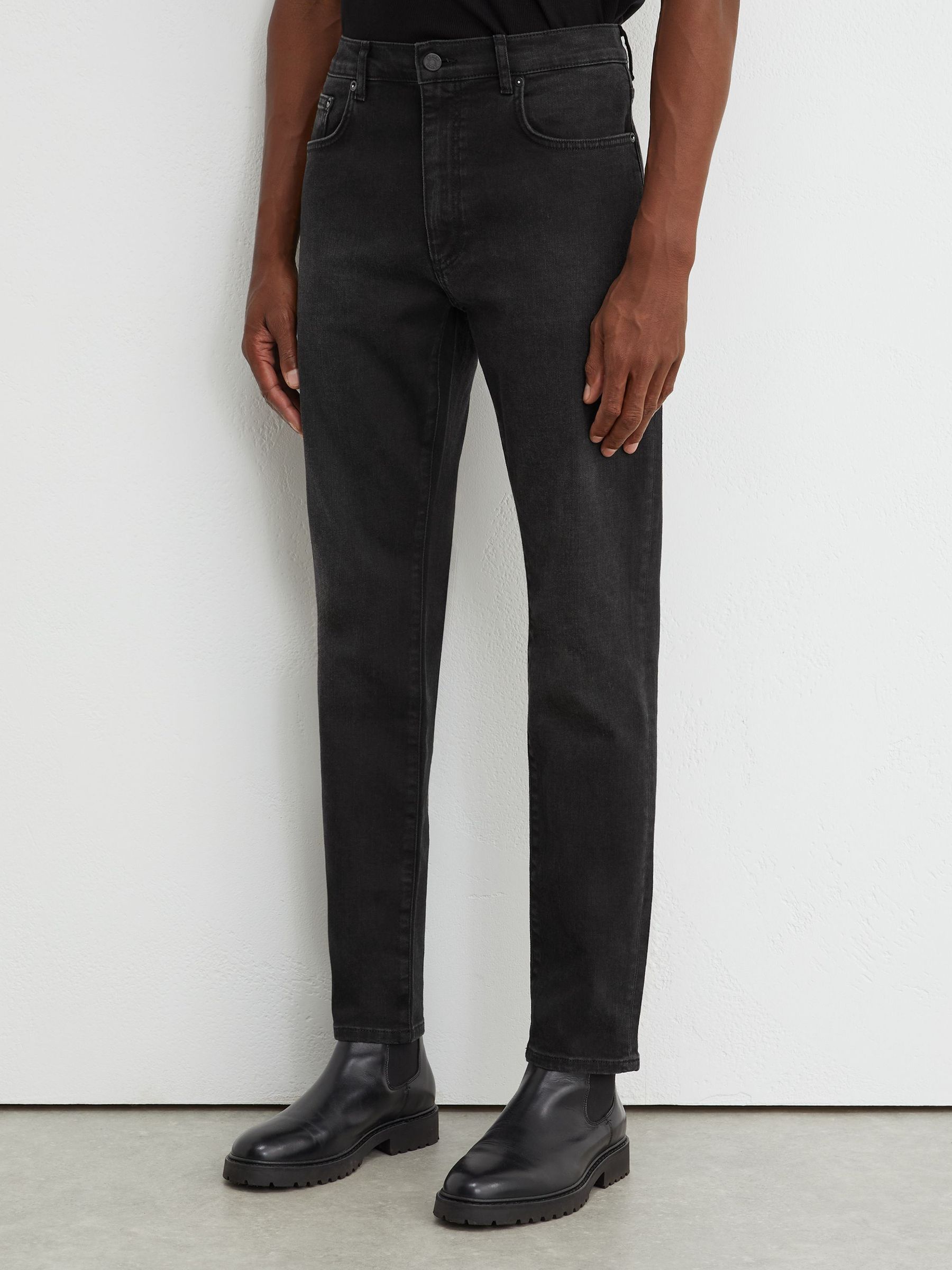 Slim-Fit Jeans in Black - Image 5 de 8