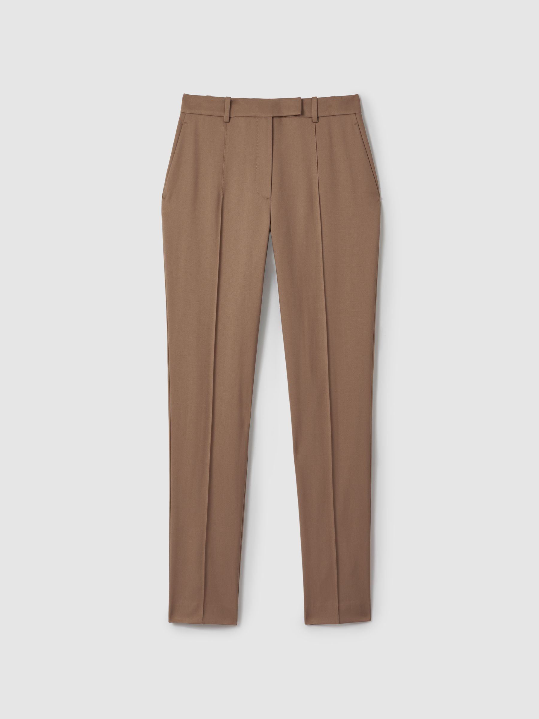 Petite Slim Fit Suit Trousers in Mink Neutral - Image 2 of 7