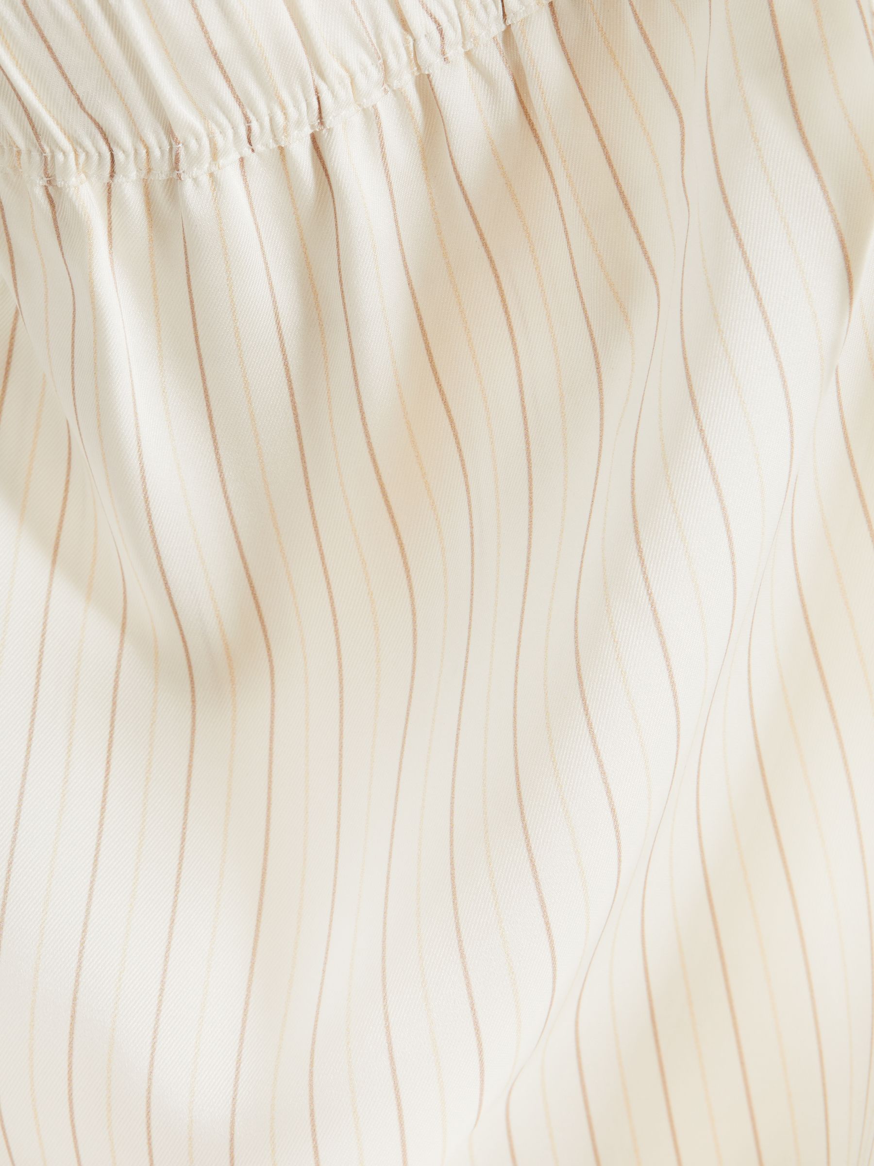 McLaren F1 Monte Carlo Wide Leg Drawstring Trousers in White Multi - Image 6 of 6