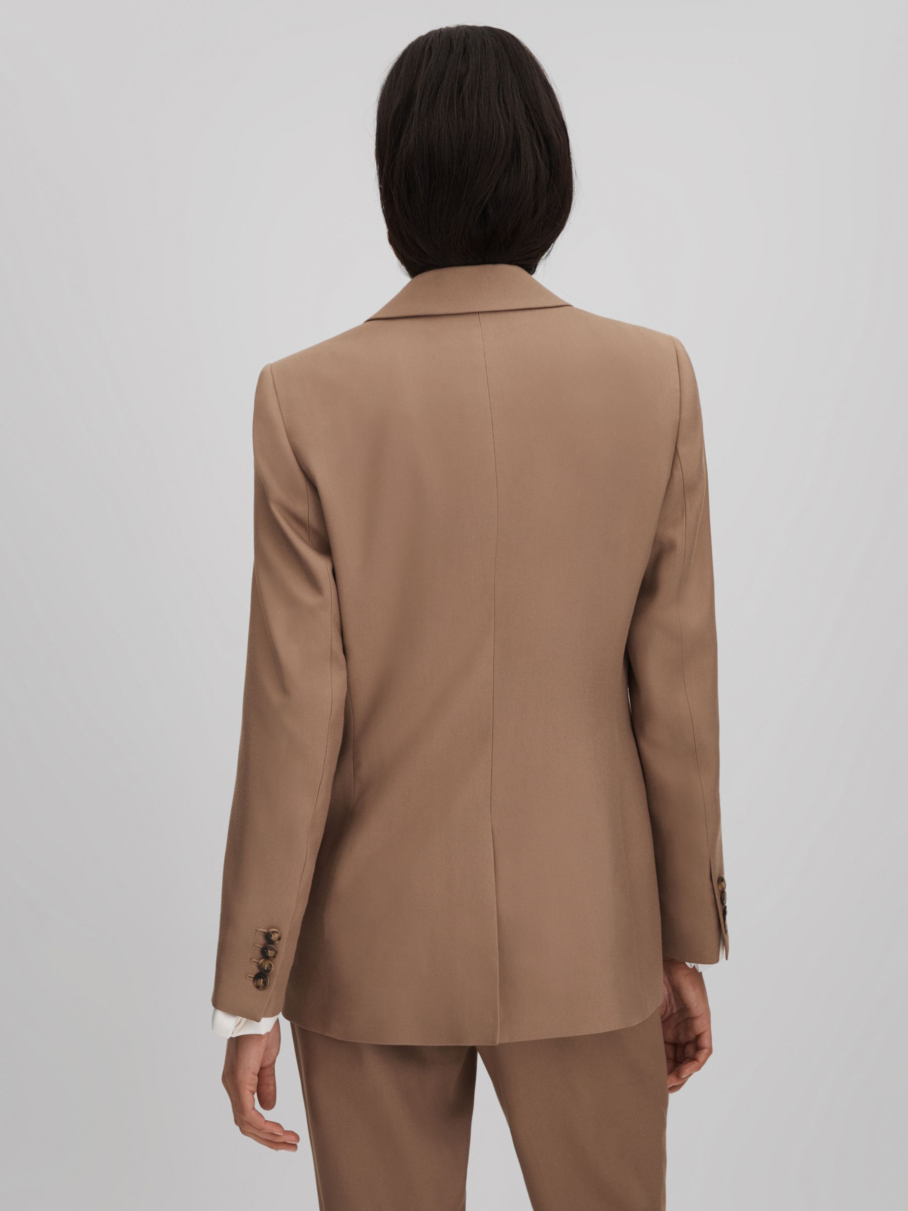 Single Breasted Suit Blazer in Mink Neutral - Image 5 of 6
