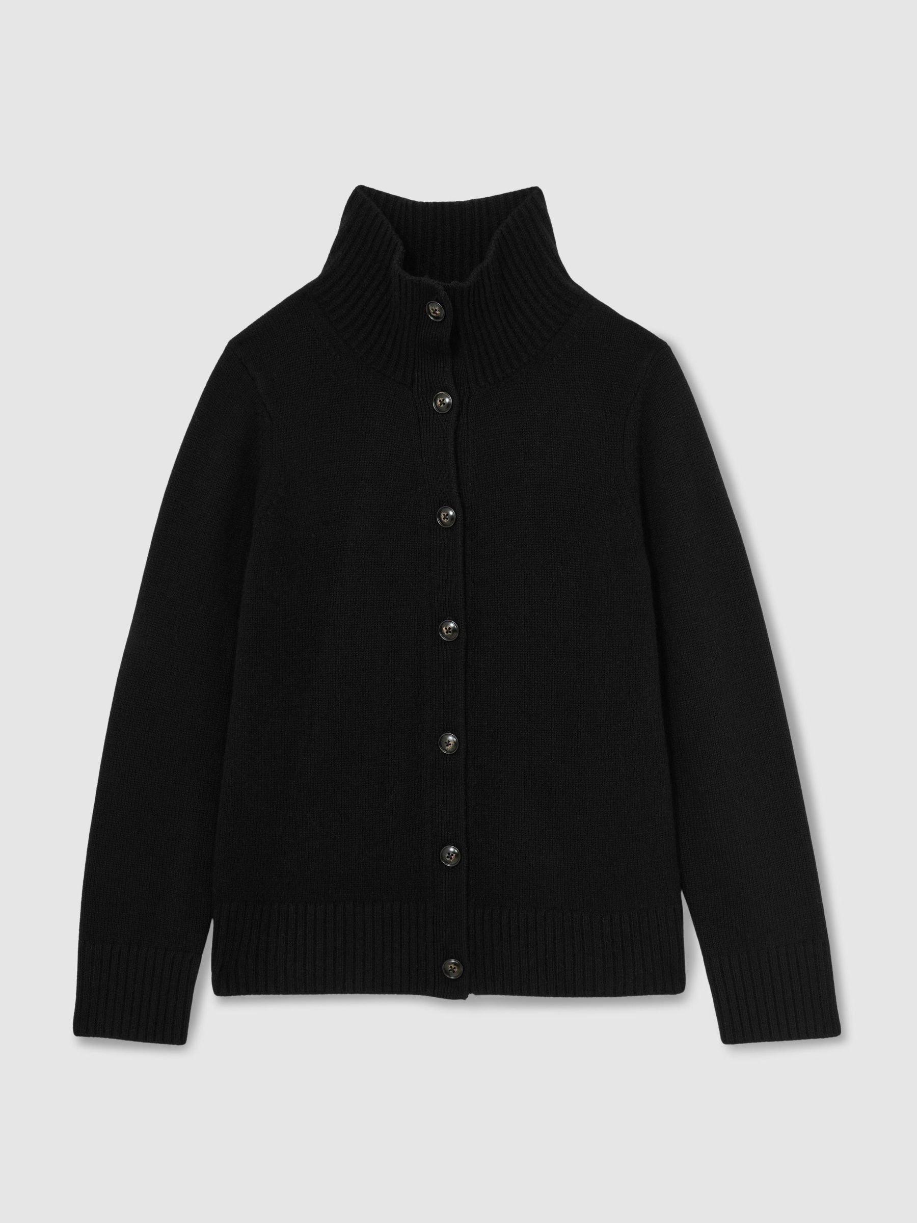 Cardigan in Black - Image 2 of 7