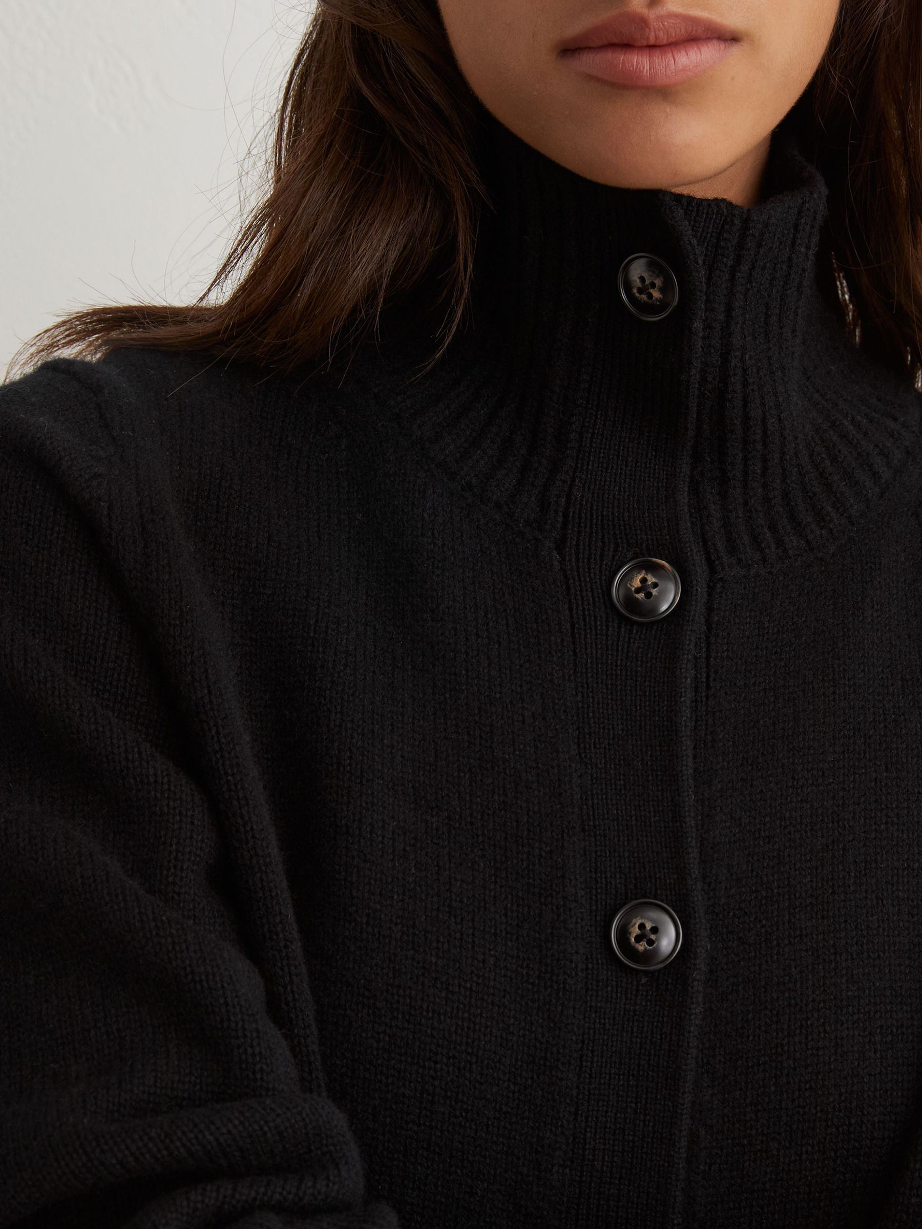 Cardigan in Black - Image 5 of 7