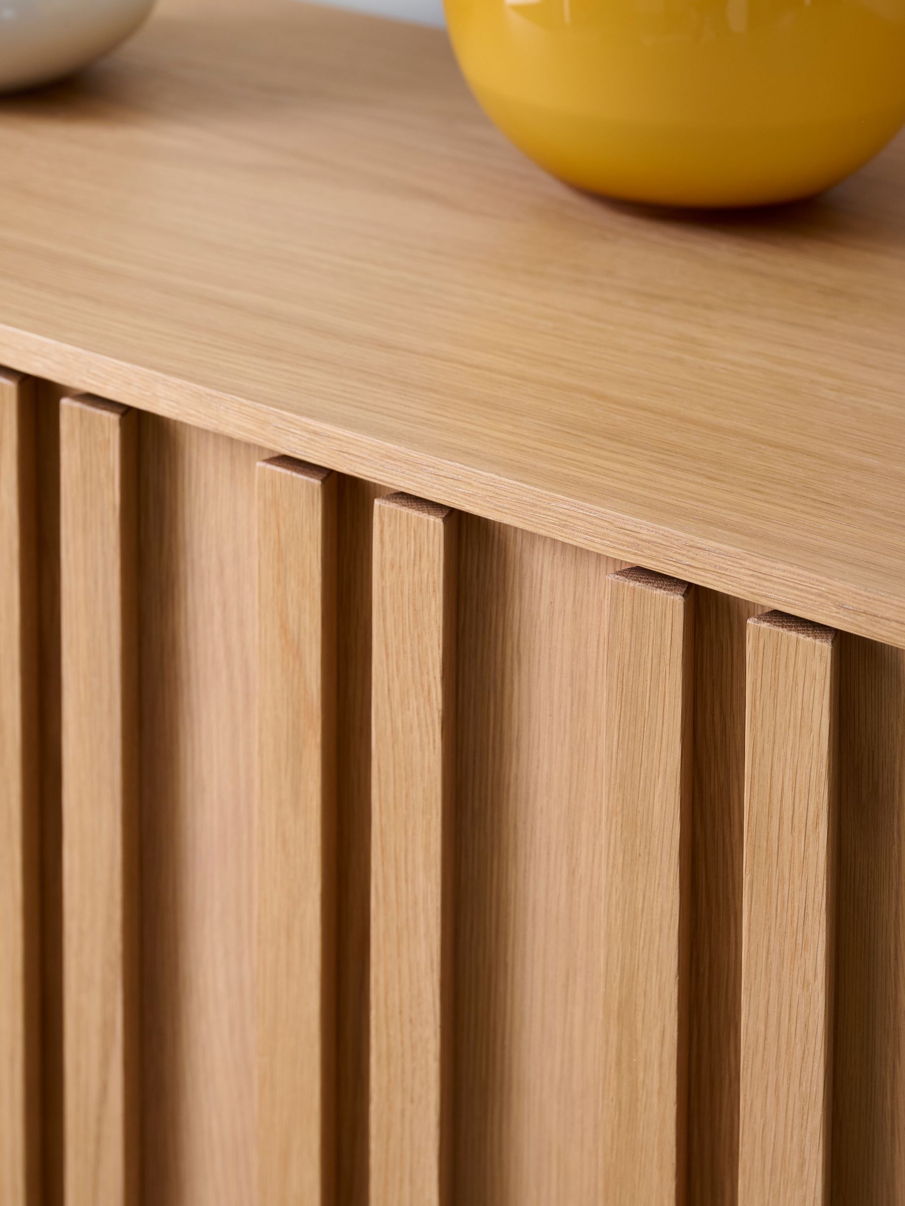 Jasper Conran London Oak Belgrave Large Sideboard - Image 5 of 12