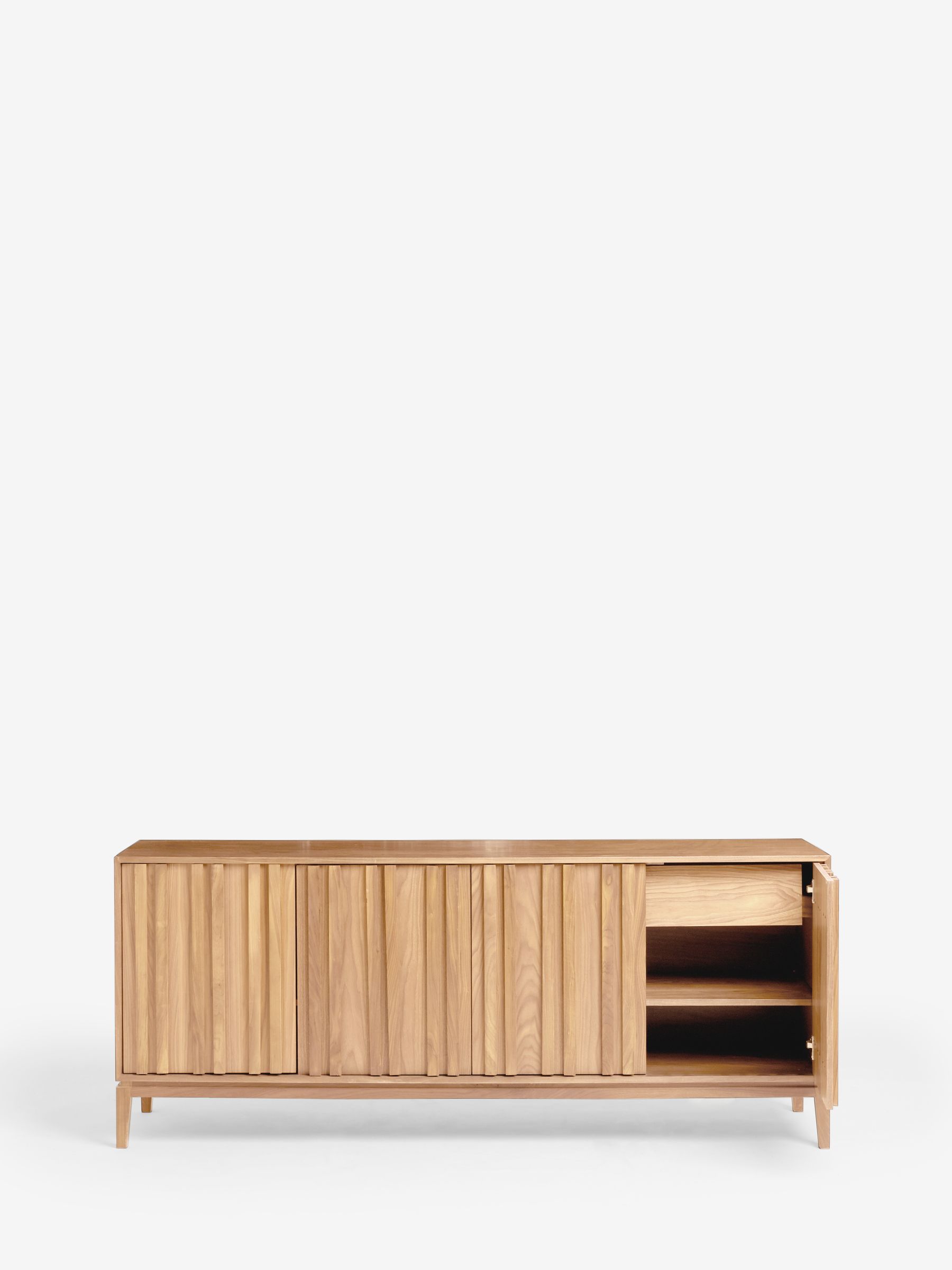 Jasper Conran London Oak Belgrave Large Sideboard - Image 7 of 12