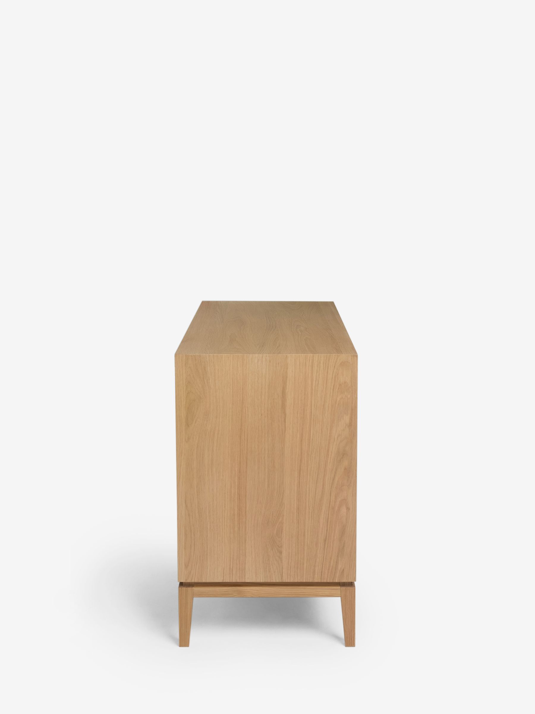 Jasper Conran London Oak Belgrave Small Sideboard - Image 8 of 12