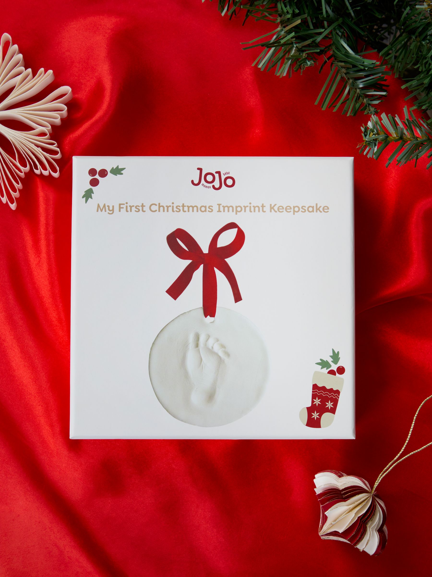 Natural My First Christmas Clay Imprint Keepsake - Image 3 of 4