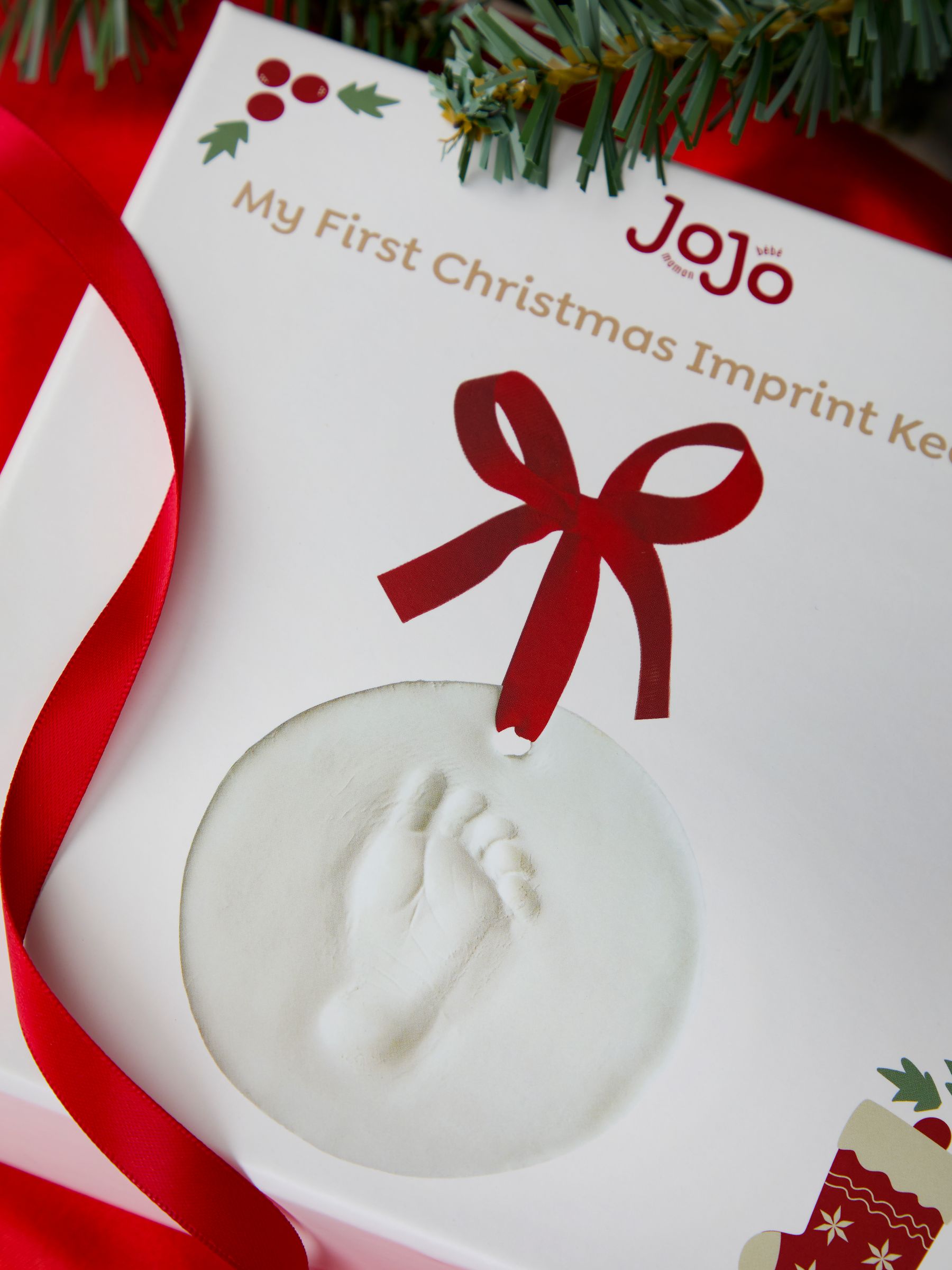 Natural My First Christmas Clay Imprint Keepsake - Image 4 of 4 Natural My First Christmas Clay Imprint Keepsake - Image 4 of 4