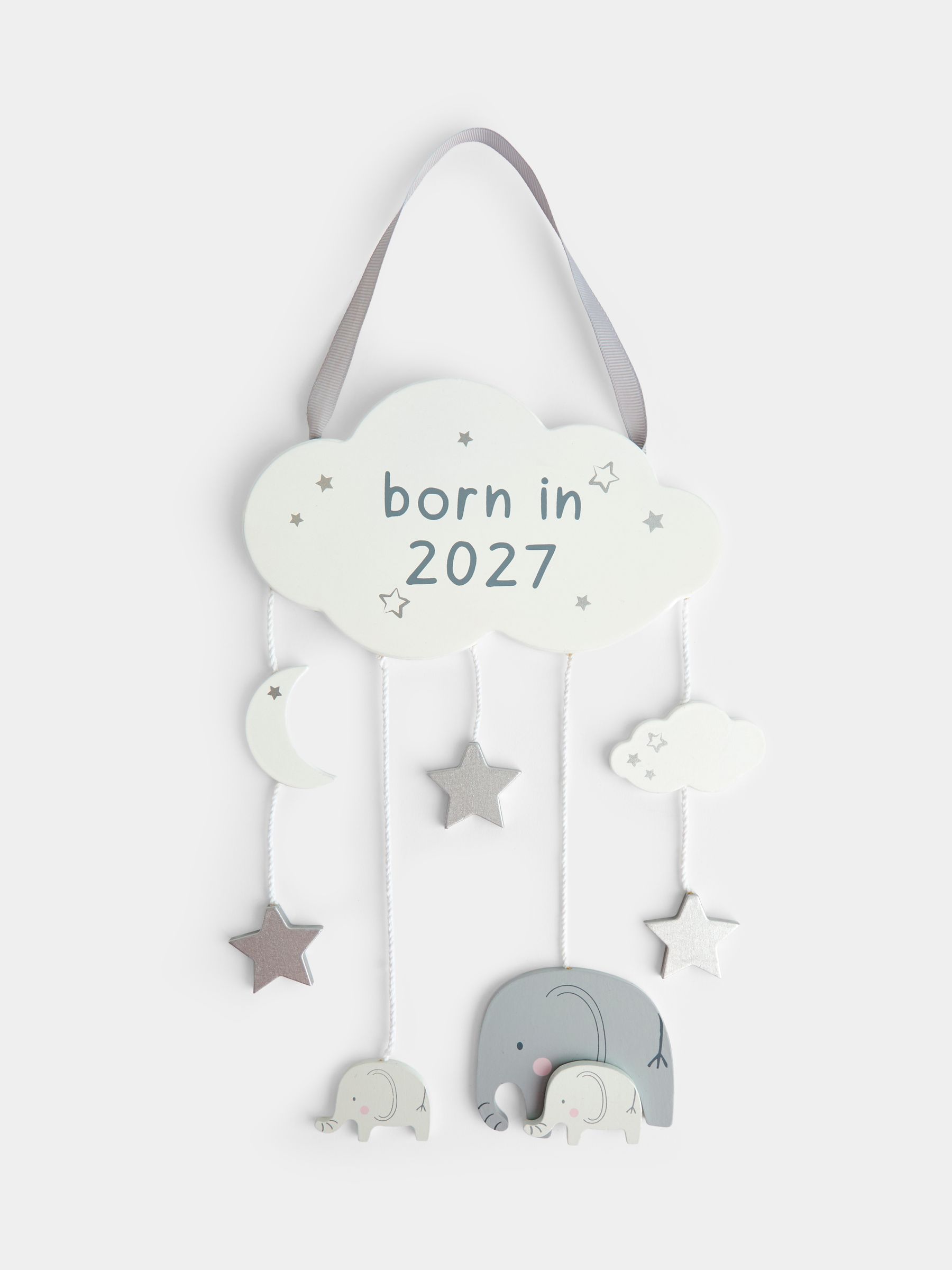 Light Grey Born in 2027 Wall Hanging - Image 2 of 5