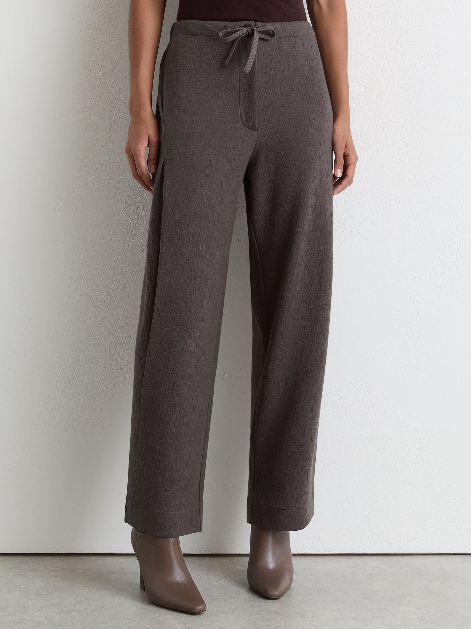 Joggers in Grape Burgundy - Image 5 of 7