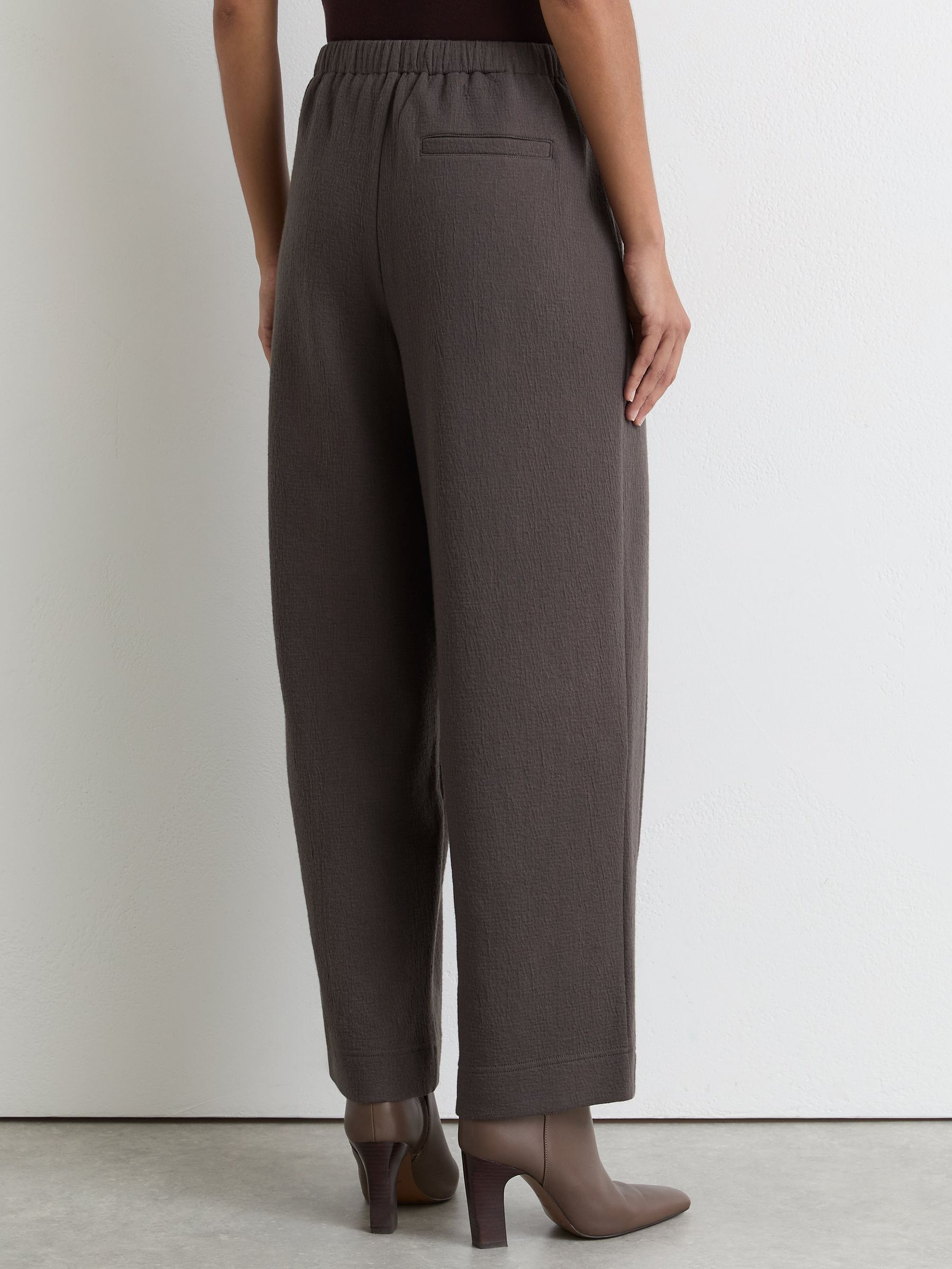 Joggers in Grape Burgundy - Image 6 of 7