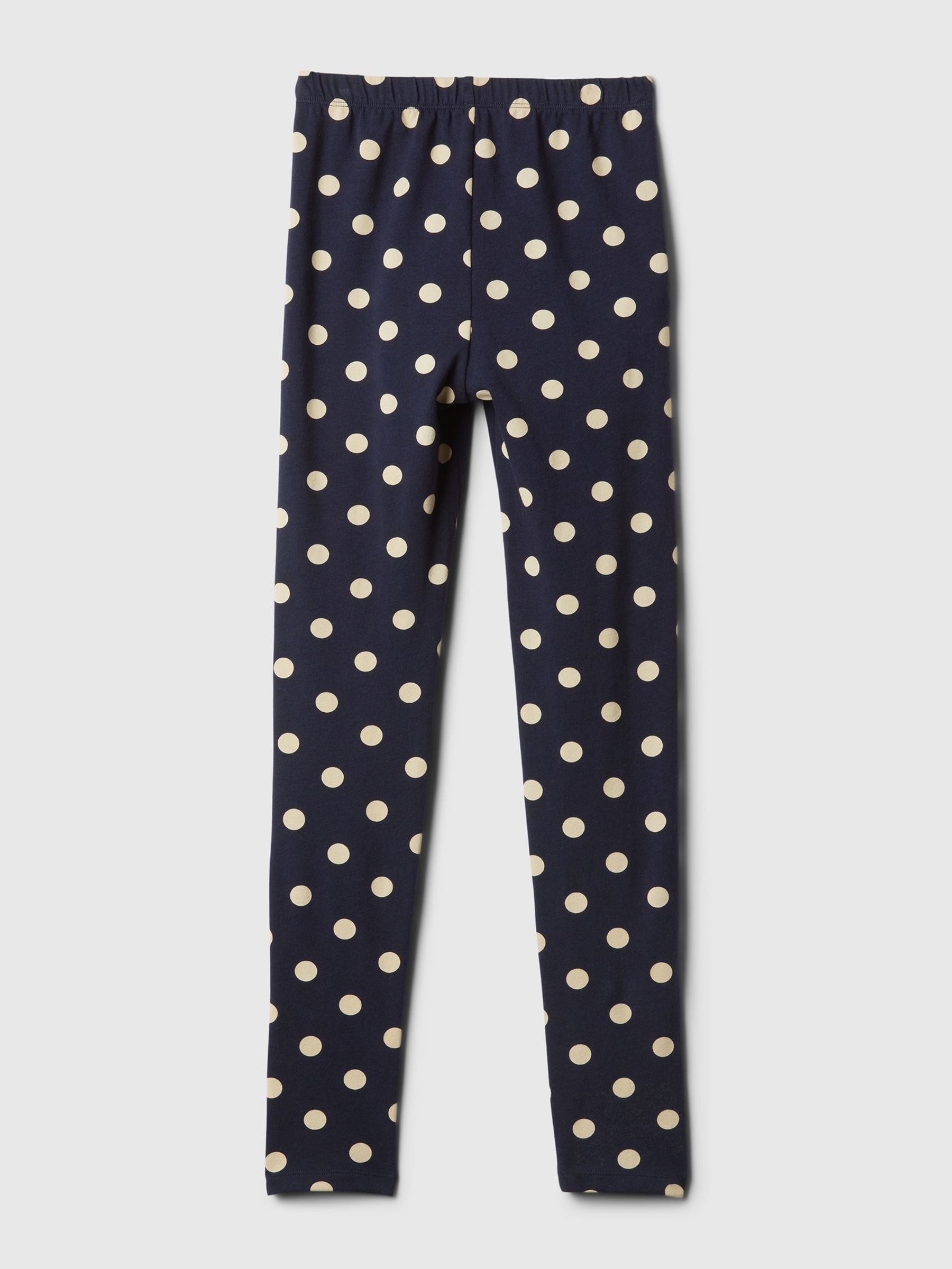 Navy Blue Print Leggings (4-13yrs) - Image 5 of 5