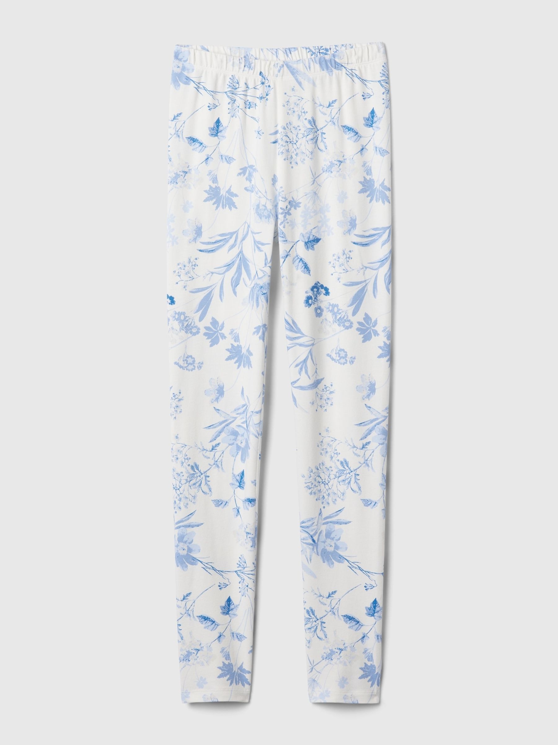 Blue Print Leggings (4-13yrs) - Image 4 of 5