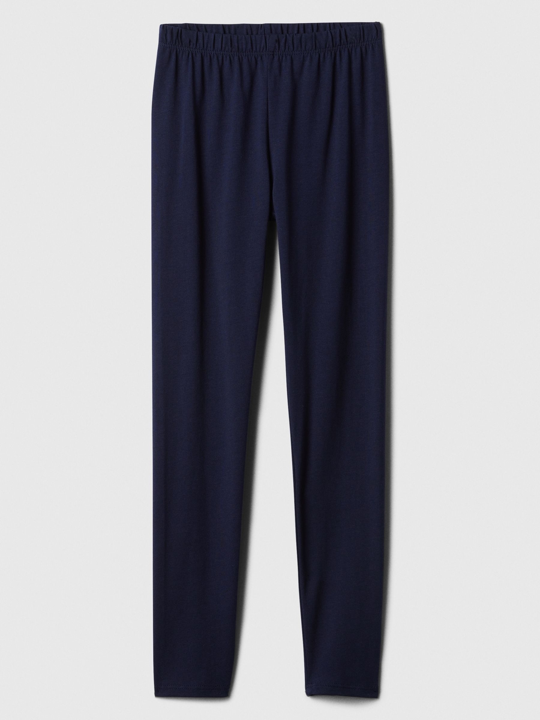 Navy/Blue Stretch Jersey Leggings (4-12yrs) - Image 1 of 1