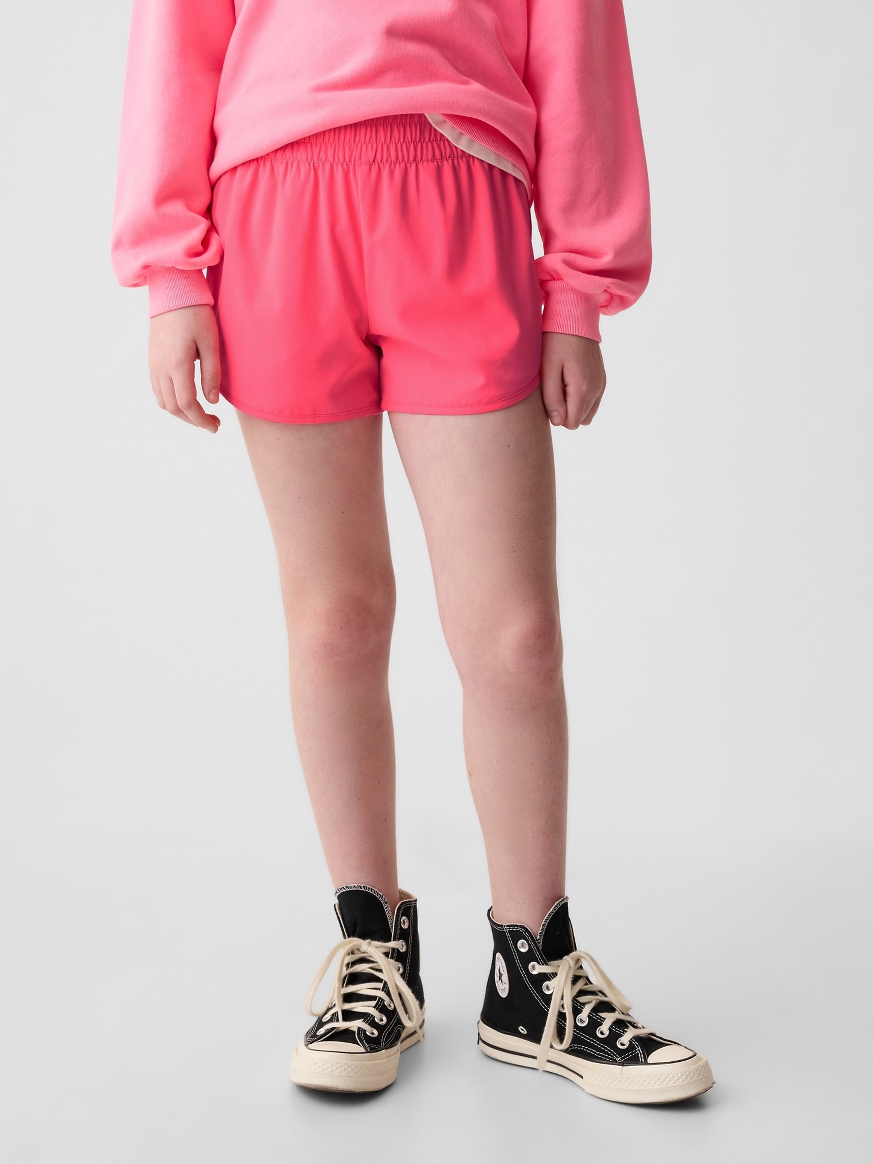 Pink Lined Running Shorts (4-13yrs) - Image 1 of 1